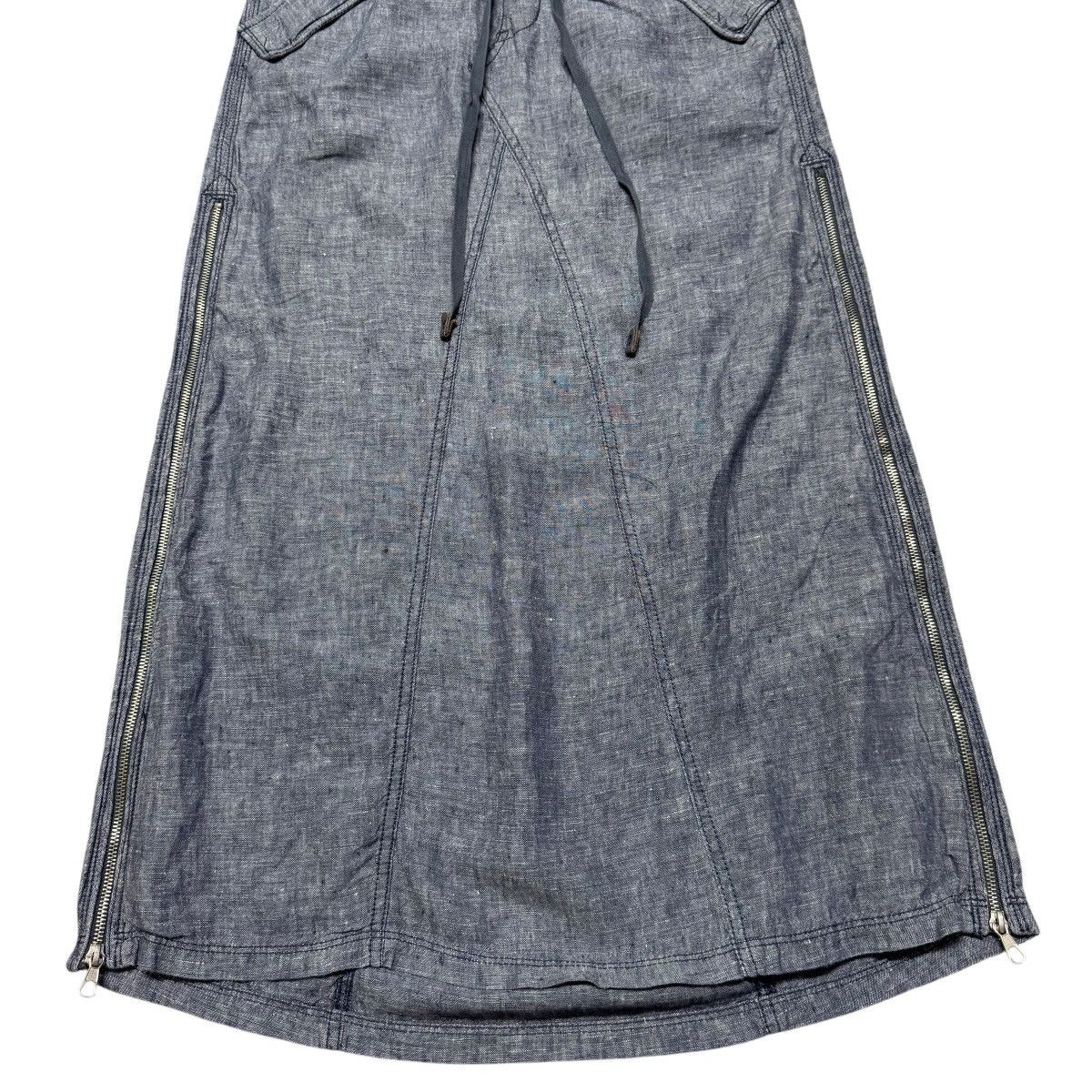 GOA G.O.A Military Denim Skirt Size 28" / US 6 / IT 42 - 6 Thumbnail