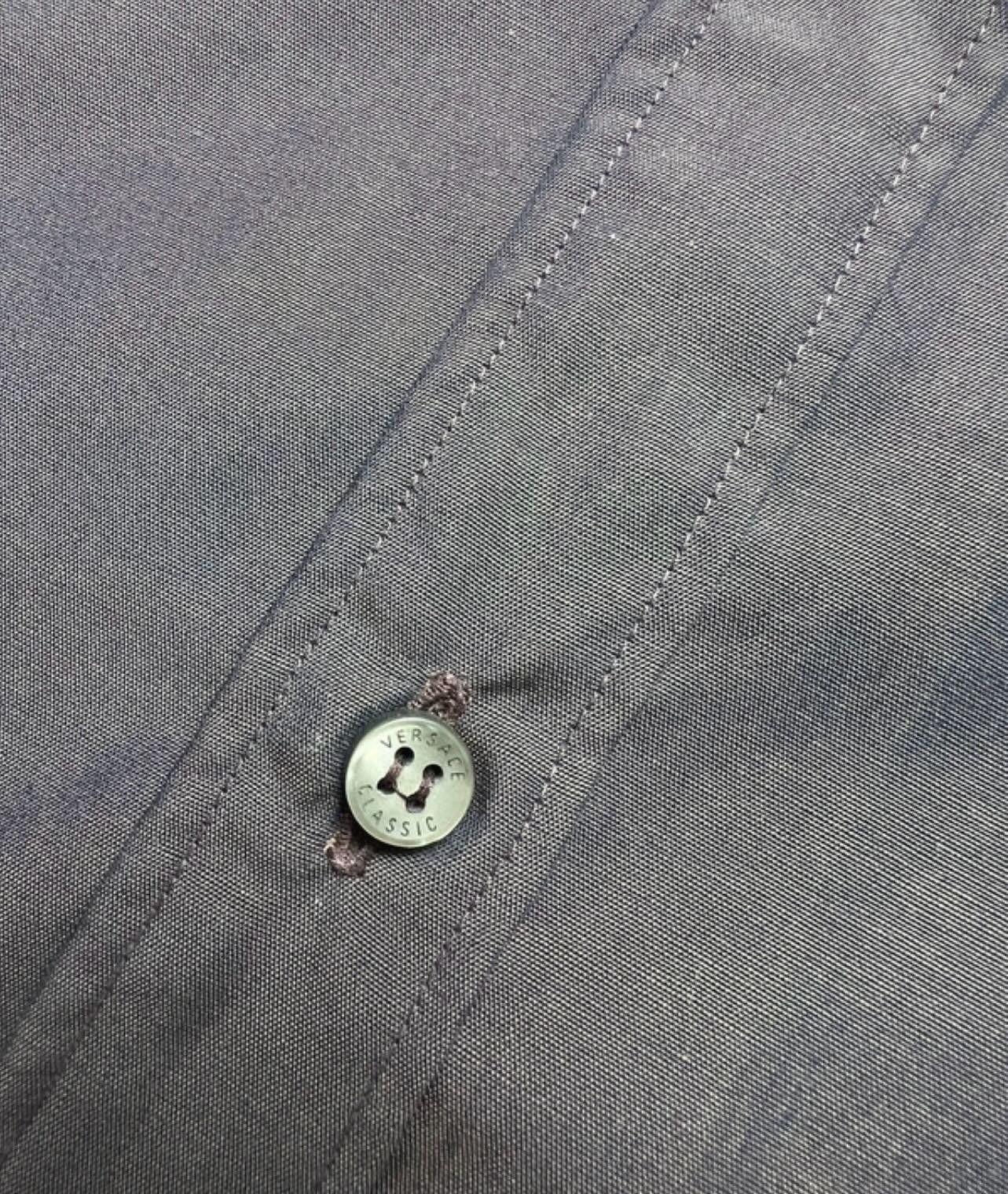 Versace Versace shirt button up Size US L / EU 52-54 / 3 - 3 Thumbnail