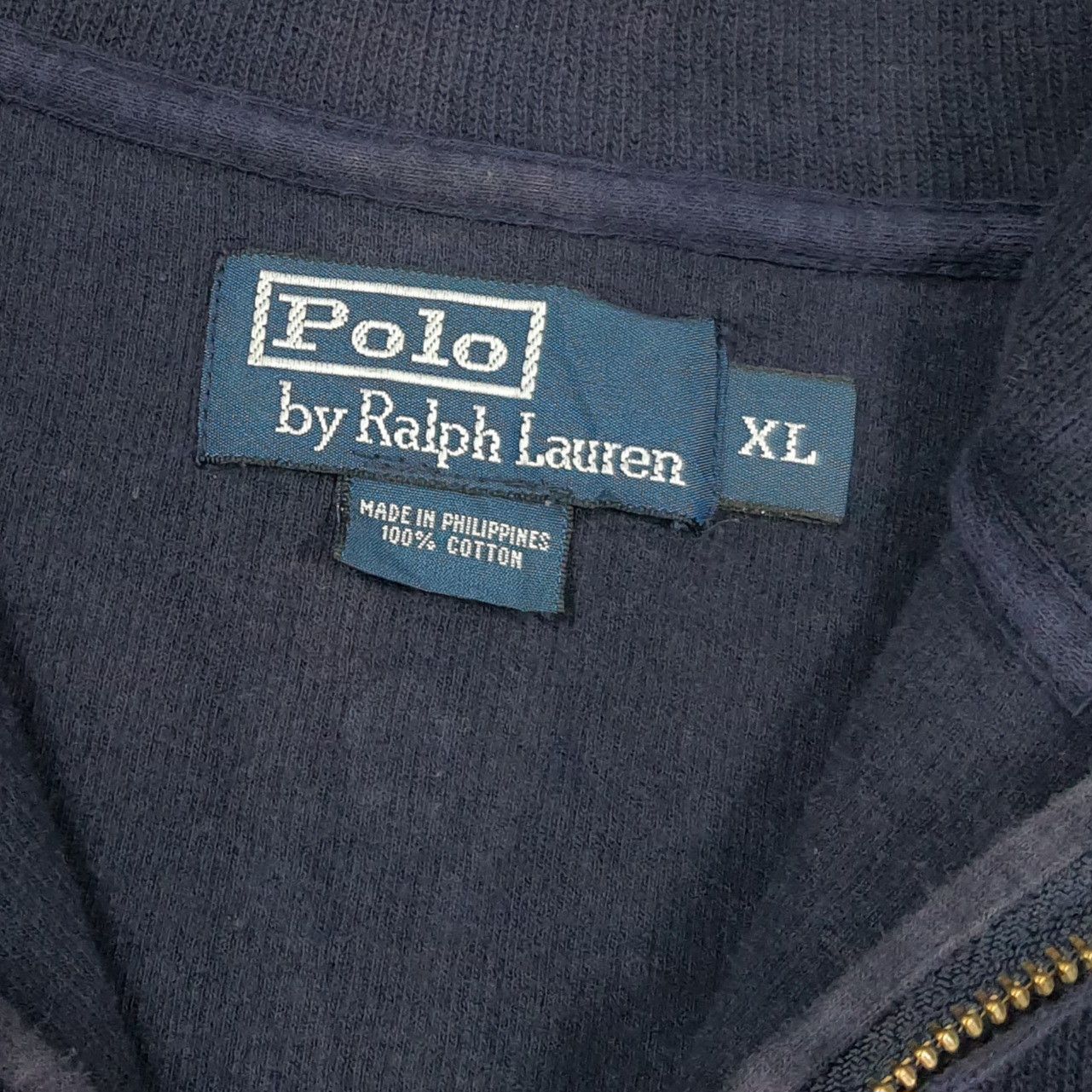 Polo Ralph Lauren Vintage Polo Ralph Lauren Quarter Zip Sweatshirt C288N24 Size US XL / EU 56 / 4 - 5 Thumbnail