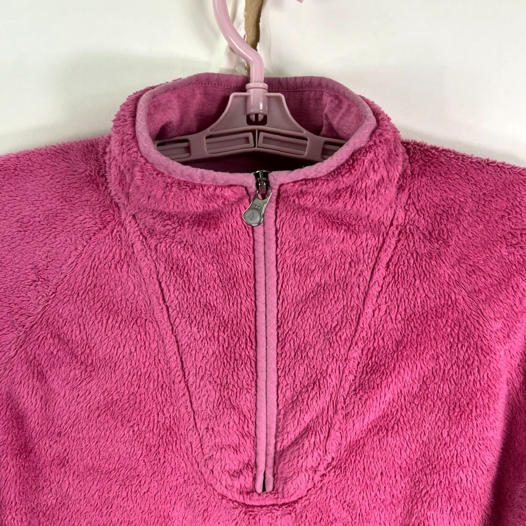 The North Face North Face Jacket Womens Size S Pink Fleece 1/4 Zip Pullover Size S / US 4 / IT 40 - 3 Thumbnail