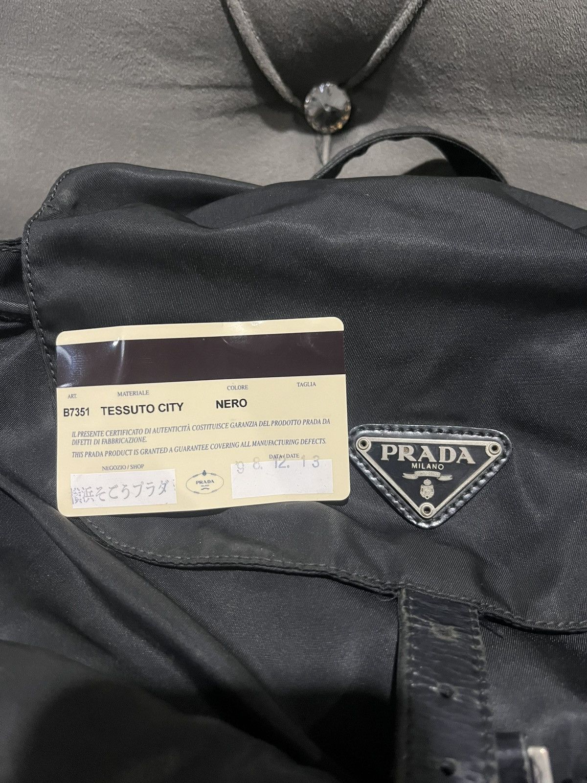 Prada Authentic Vintage PRADA Nylon Tessuto Backpack Size ONE SIZE - 13 Thumbnail