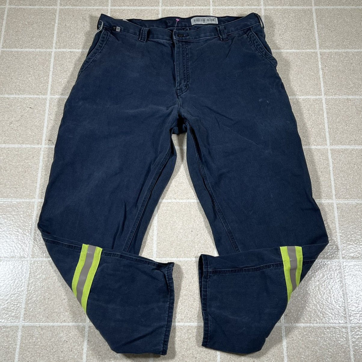 Carhartt Carhartt FR Pants Navy Blue Flame Resistant Utility Workwear Size US 38 / EU 54 - 3 Thumbnail