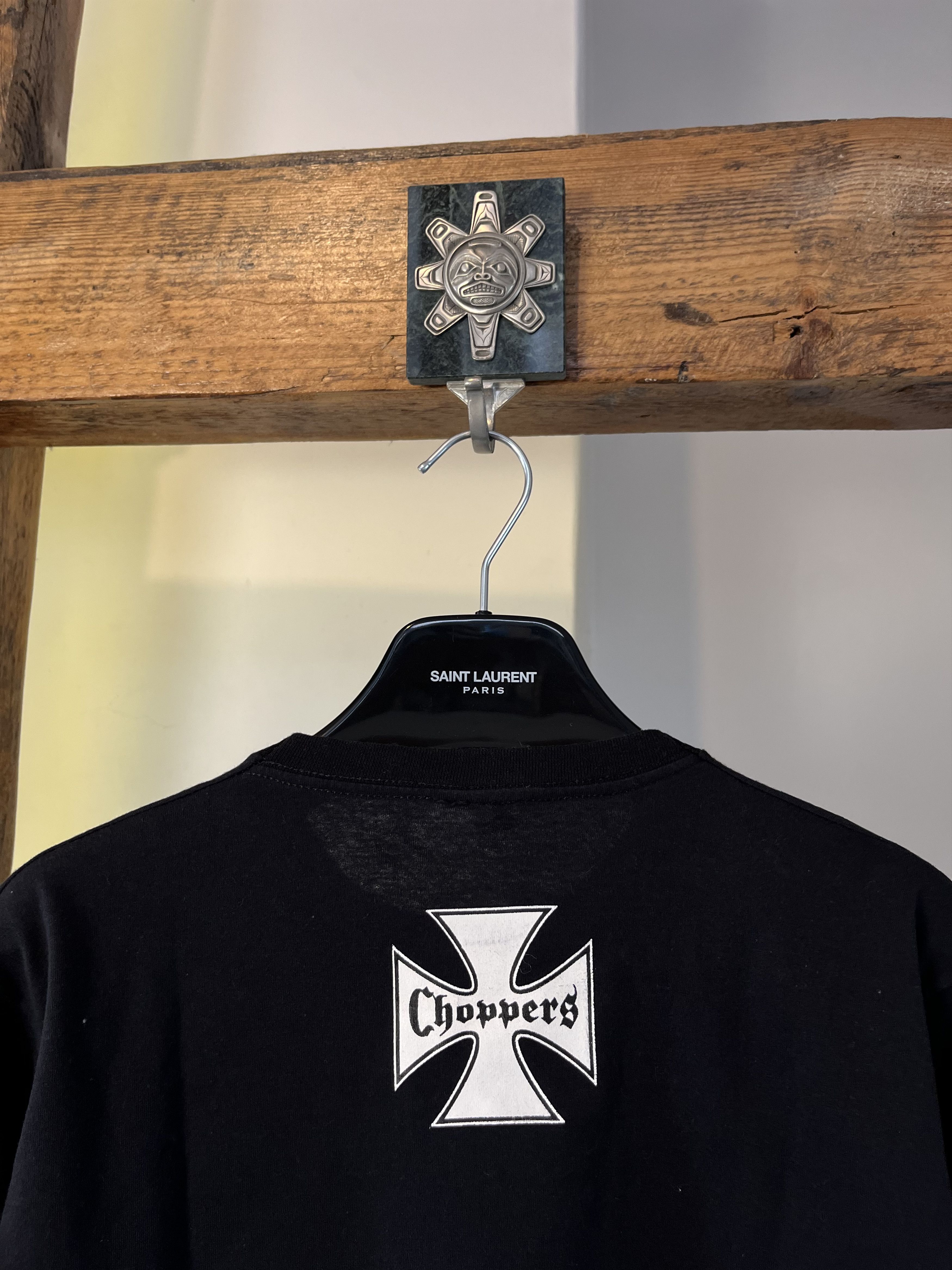 Vintage × West Coast Choppers 90s USA West Coast Choppers Eagle Moto Engine Big Logo Size US S / EU 44-46 / 1 - 4 Thumbnail