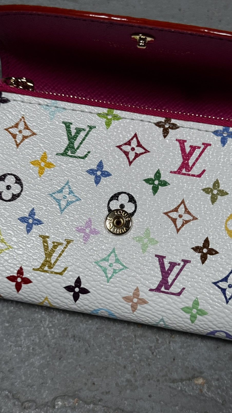 Louis Vuitton × Takashi Murakami Louis Vuitton x Takashi Murakami Rosalie Coin Purse Size ONE SIZE - 13 Thumbnail