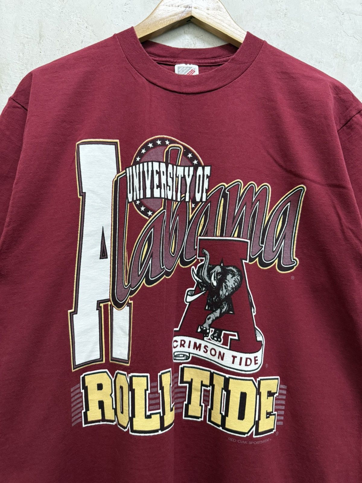 Vintage Vintage University of Alabama Crimson Tide College T-Shirt Size US L / EU 52-54 / 3 - 2 Thumbnail