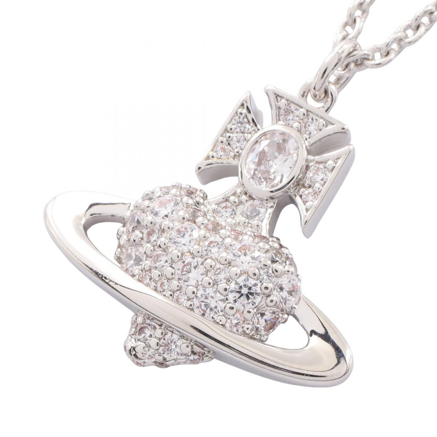 Vivienne Westwood Vivienne Westwood Vivienne Westwood AGNATHA Stainless Steel Necklace Metal Necklace 630203G0/02P102 DUTY FREE for USA Size ONE SIZE - 1 Thumbnail