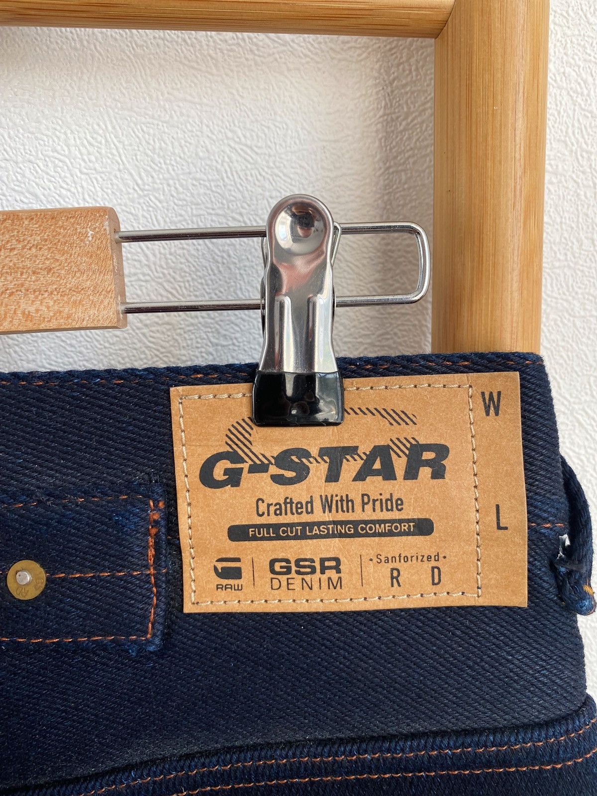G-Star G-star Red listing SELVEDGE Us Lumber 25 jeans Size US 33 - 13 Thumbnail