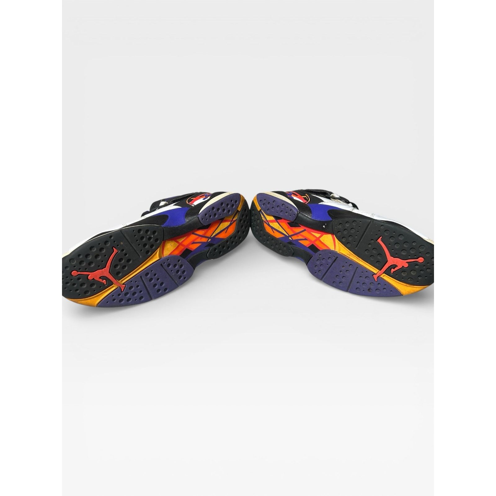 Jordan Brand Air Jordan 8 Retro Three Peat White Purple Sz 10 305381-142 Size US 10 / EU 43 - 7 Thumbnail