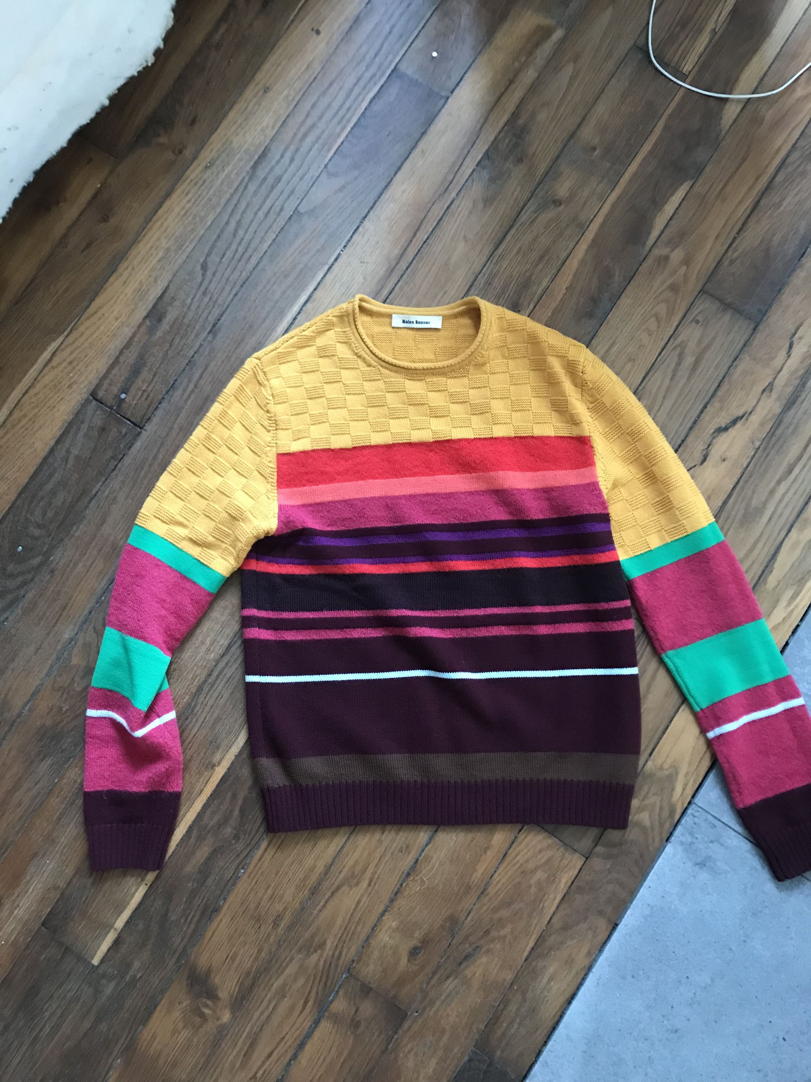 Wales Bonner Wales Bonner "Horizon Blues" Knitwear Size US S / EU 44-46 / 1 - 2 Thumbnail