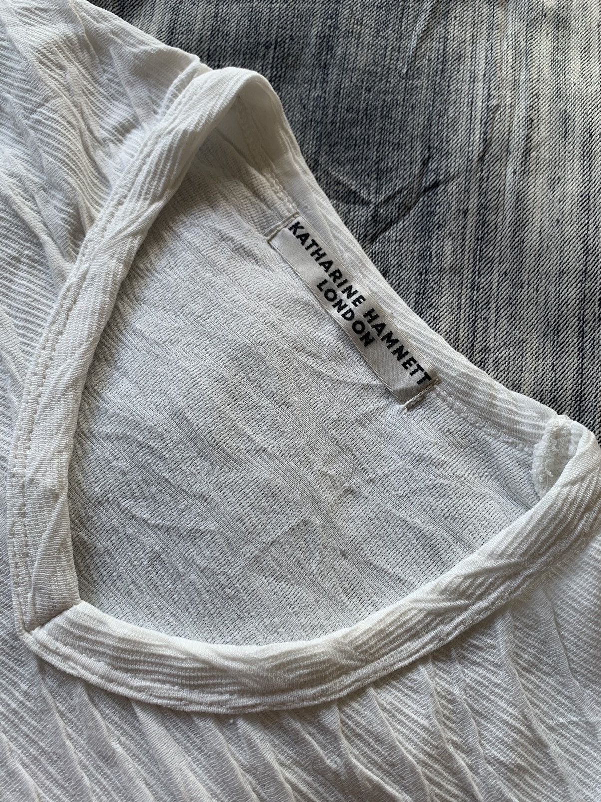 Japanese Brand × Katharine Hamnett London KATHARINE HAMNETT LONDON SHIRT Size US S / EU 44-46 / 1 - 9 Thumbnail