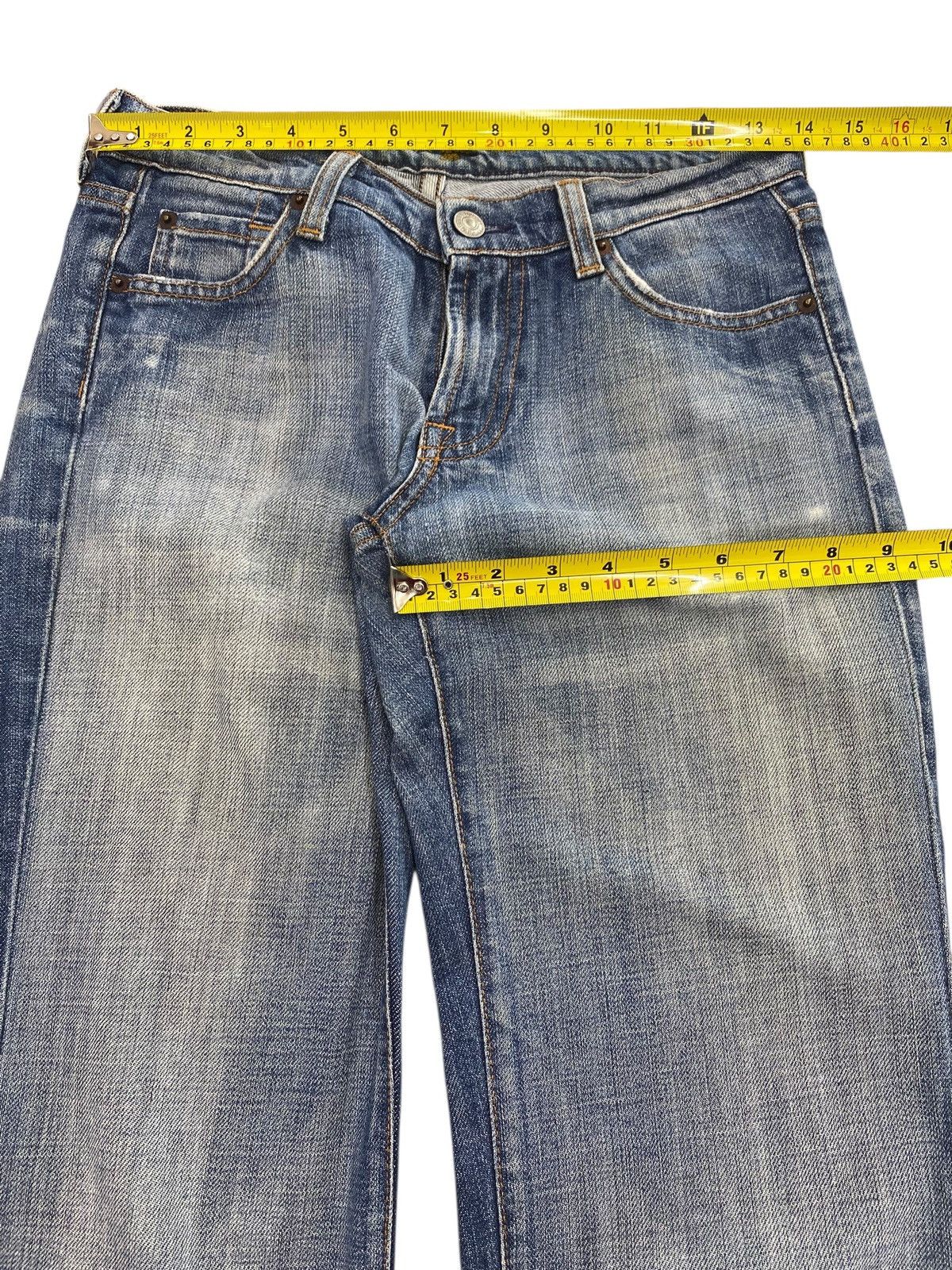 Japanese Brand Japanese Brand Blue Faded Wash Style Bootcut Jeans Size US 28 / EU 44 - 8 Thumbnail