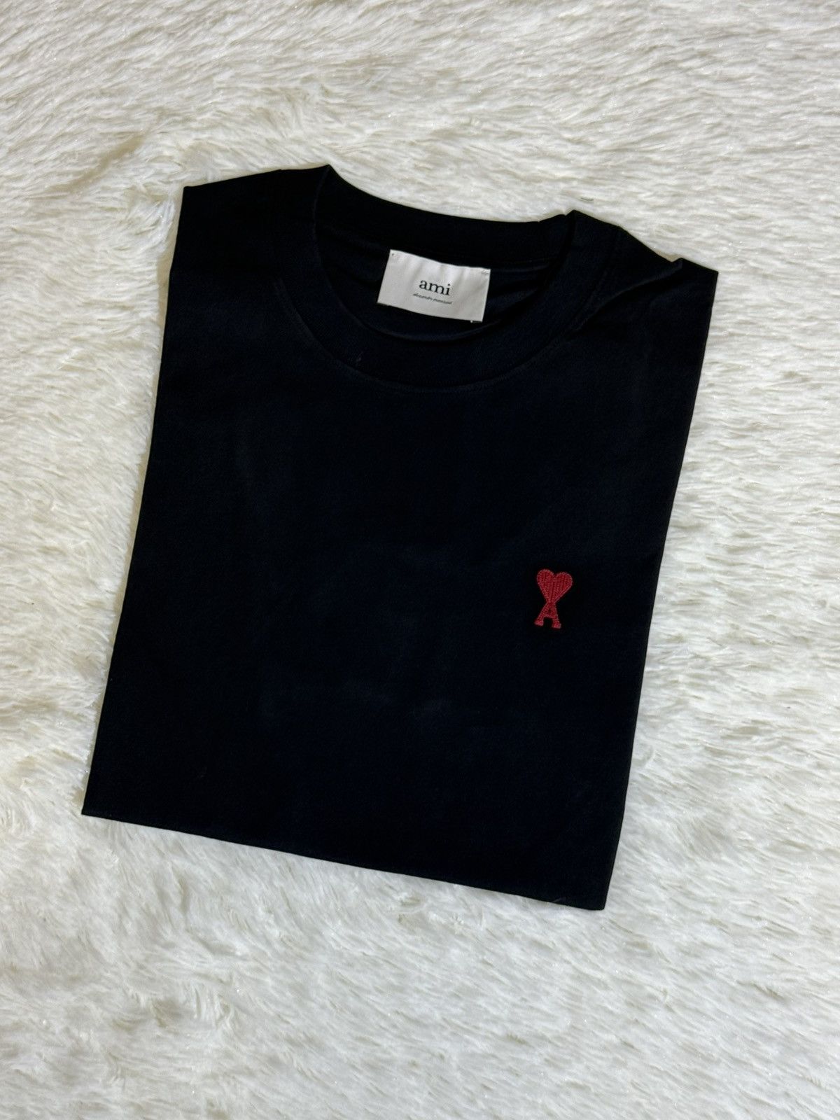 AMI Ami black t shirt Size US M / EU 48-50 / 2 - 1 Thumbnail