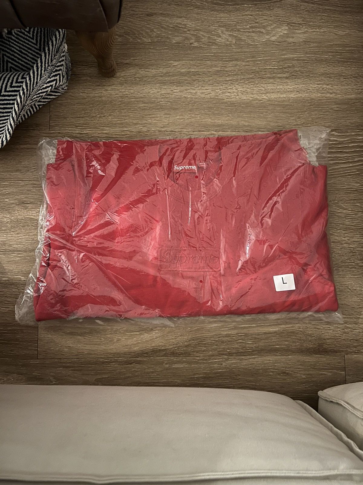 Supreme Supreme Cutout Logo Crewneck Size US L / EU 52-54 / 3 - 2 Thumbnail