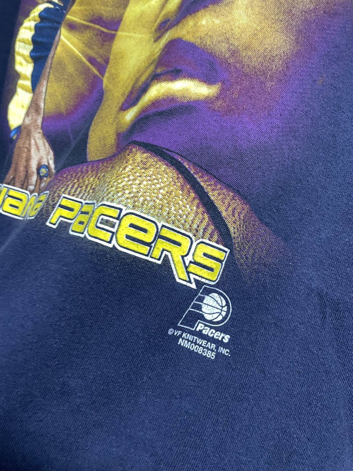 NBA Vintage Reggie Miller Coin T-Shirt. Size US L / EU 52-54 / 3 - 6 Thumbnail