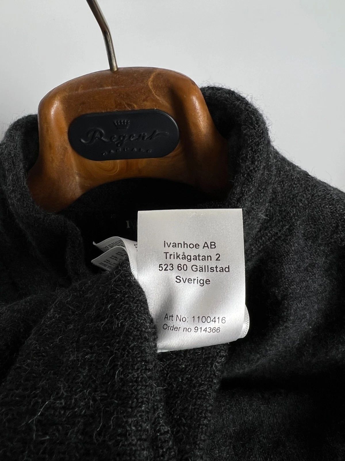 Other Ivanhoe Of Sweden Bella Full Zip Graphite Marl Pullover Size XXL / US 16-18 / IT 52-54 - 11 Thumbnail