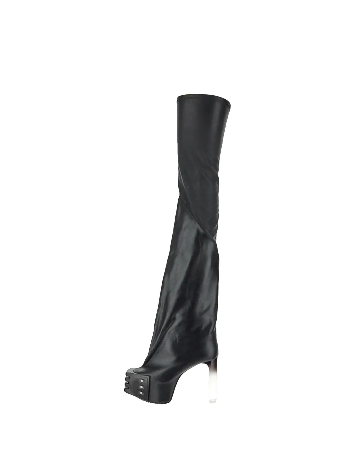 FW2023 Flared Oblique Tall Kiss Boots