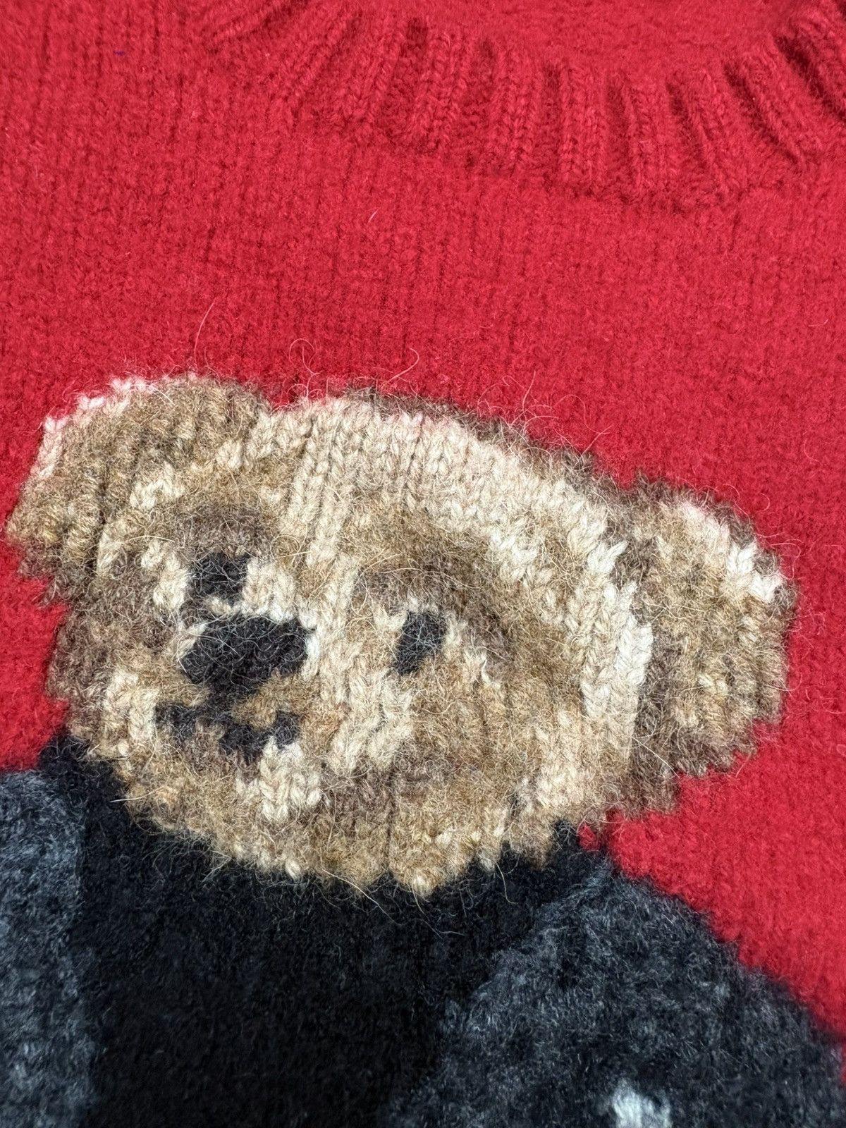 Polo Ralph Lauren Vintage Polo Ralph Lauren Bear Sweater Cashmere Wool S Size S / US 4 / IT 40 - 11 Thumbnail
