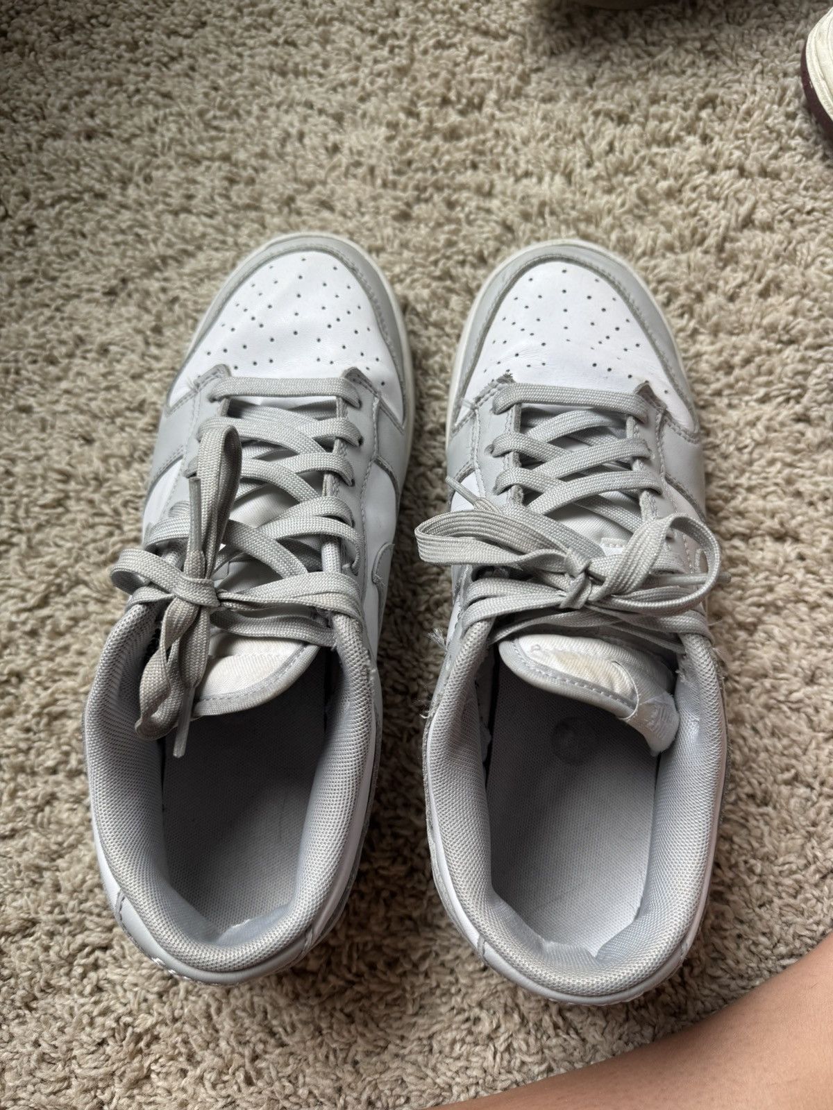 Nike Dunk Low Grey Fog Size US 8.5 / EU 41-42 - 3 Thumbnail
