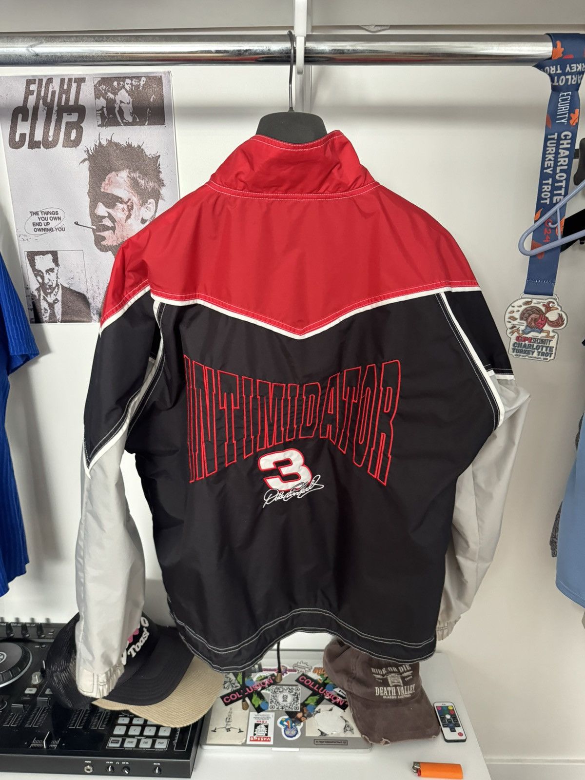 Nutmeg Vintage Nutmeg Mills Dale Earnhardt Sr NASCAR Windbreaker. L Size US L / EU 52-54 / 3 - 2 Thumbnail