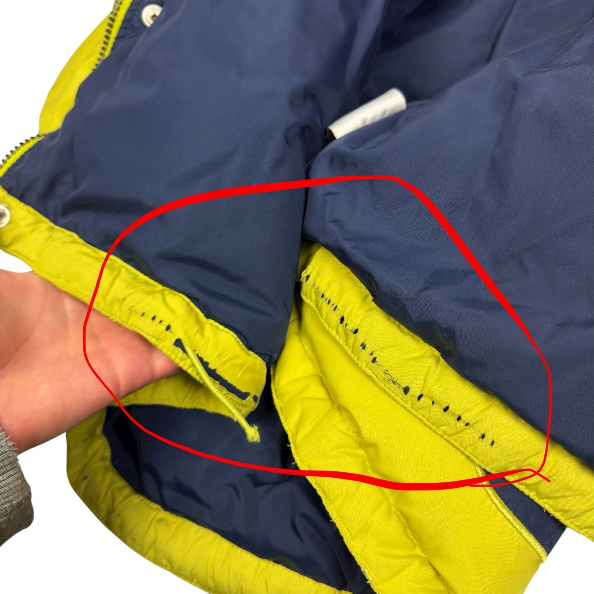 Nike Vintage Nike Mens Lime Green Swoosh Full Zip Puffer Jacket S Size US S / EU 44-46 / 1 - 7 Thumbnail