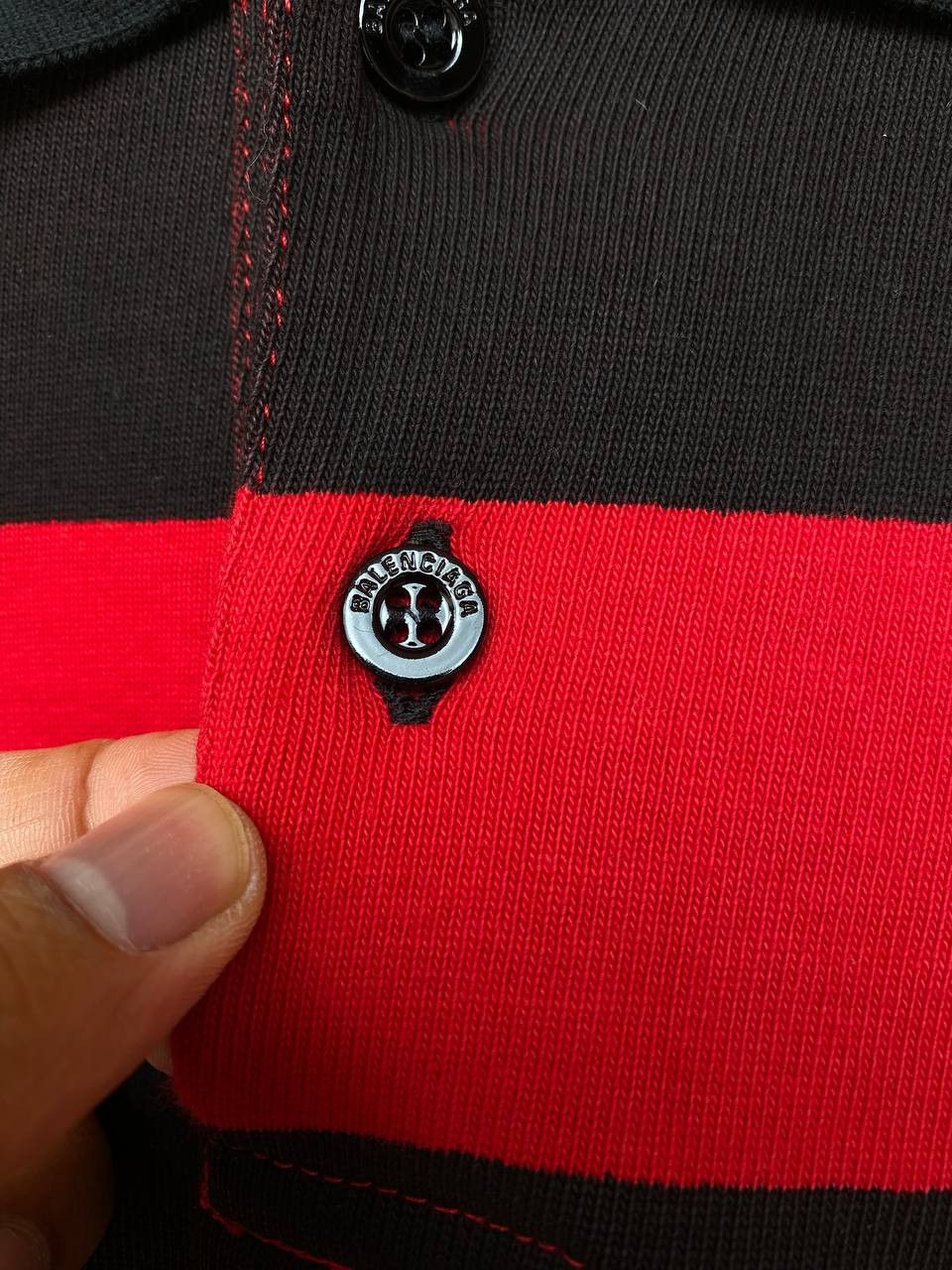 Balenciaga BALENCIAGA STRIPED RUGBY POLO Size US XXS / EU 40 - 6 Thumbnail