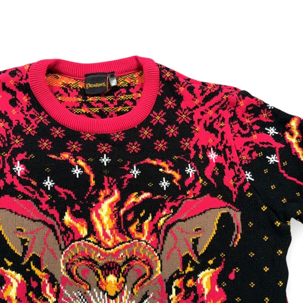 Vintage VINTAGE Lord Of The Rings Sweater Realms? Wait: The item is not vintage. Remove. Size US XXL / EU 58 / 5 - 2 Thumbnail