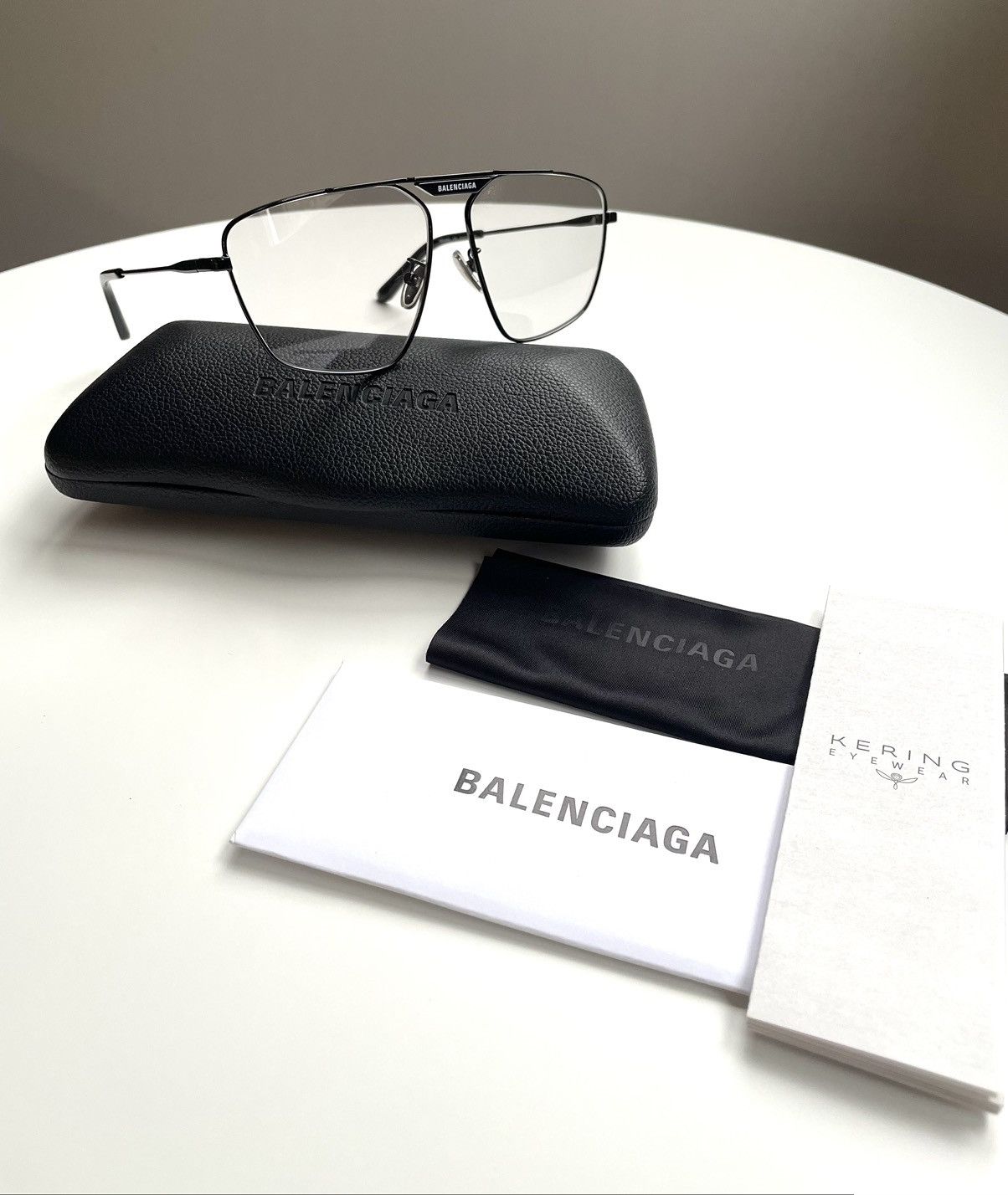 Vintage BALENCIAGA SUNGLASSES BB0246SA 004 61 Size ONE SIZE - 4 Thumbnail