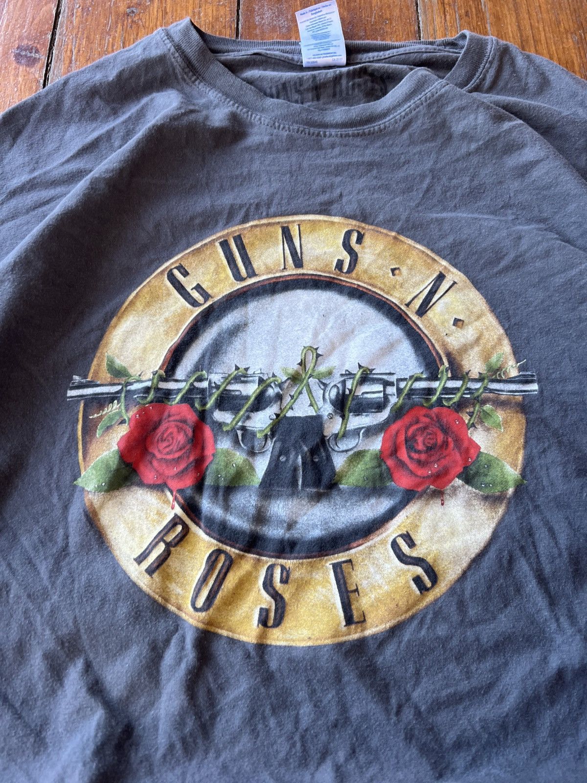 Band Tees 2010 VINTAGE GUNS N ROSES WAS HERE AOP BAND ROCK TOUR TEE Size US XXL / EU 58 / 5 - 2 Thumbnail