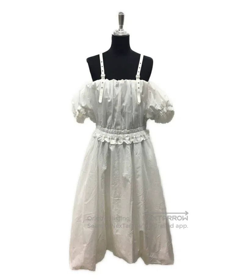 Comme des Garcons Comme des Garcons White vintage design dress Size S / US 4 / IT 40 - 1 Thumbnail