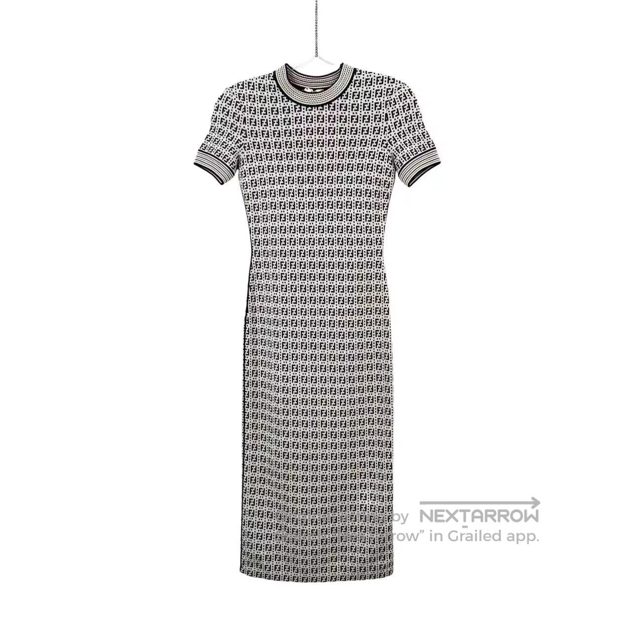 Fendi Fendi The old flower is full of printed dresses| Size XS / US 0-2 / IT 36-38 - 1 Thumbnail