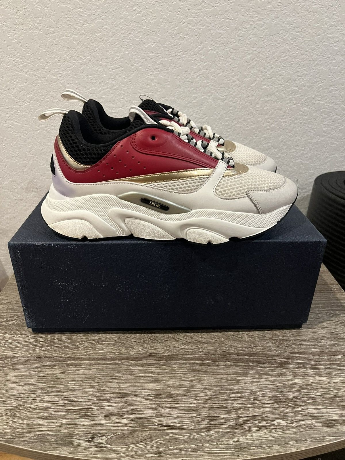 Dior Dior B22 Burgundy White Size US 8 / EU 41 - 1 Thumbnail