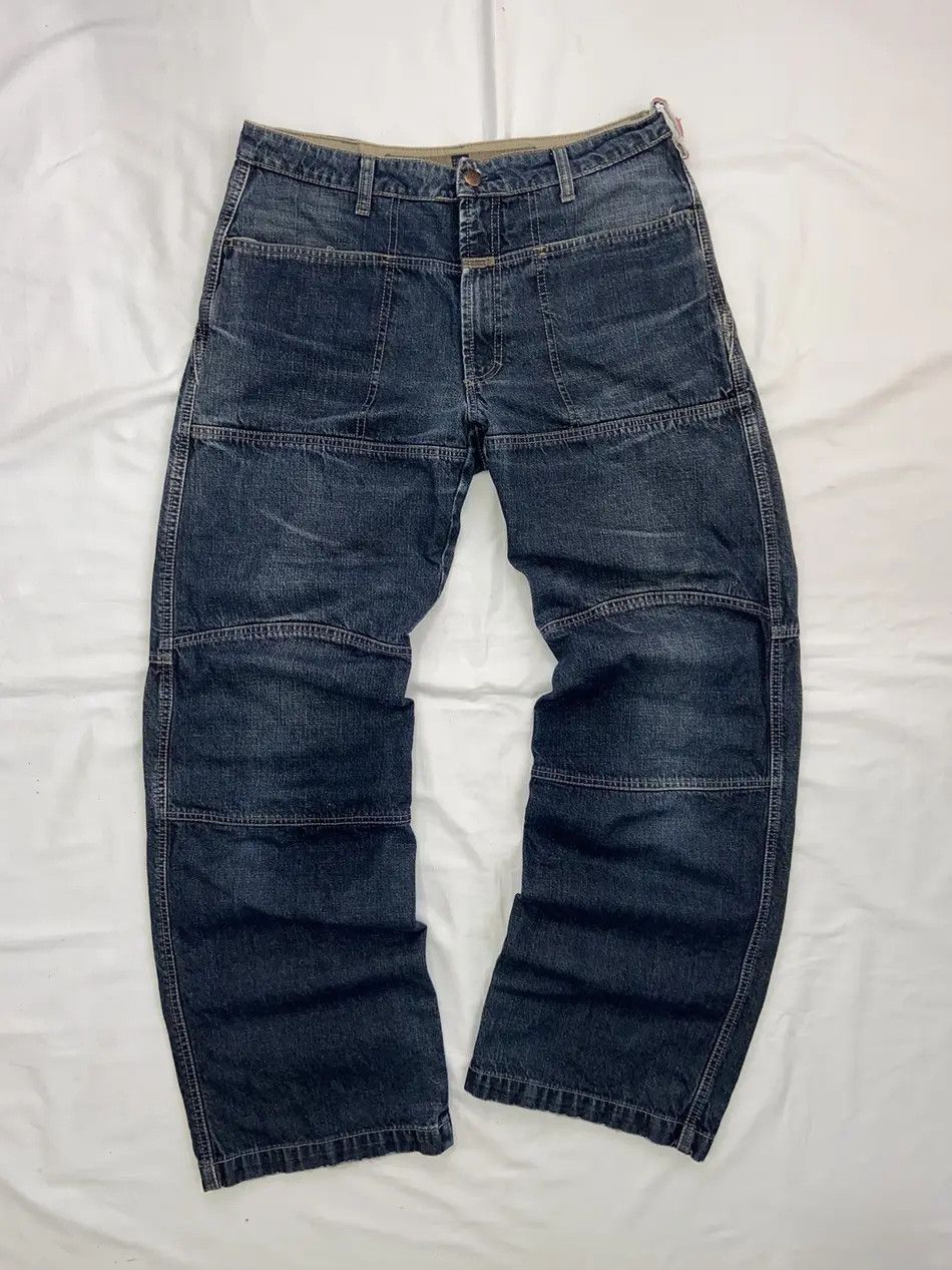Japanese Brand RARE OPIUM VINTAGE MARITHE FRANCOIS GIRBAUT Y2K JEANS DENIM Size US 33 - 2 Thumbnail