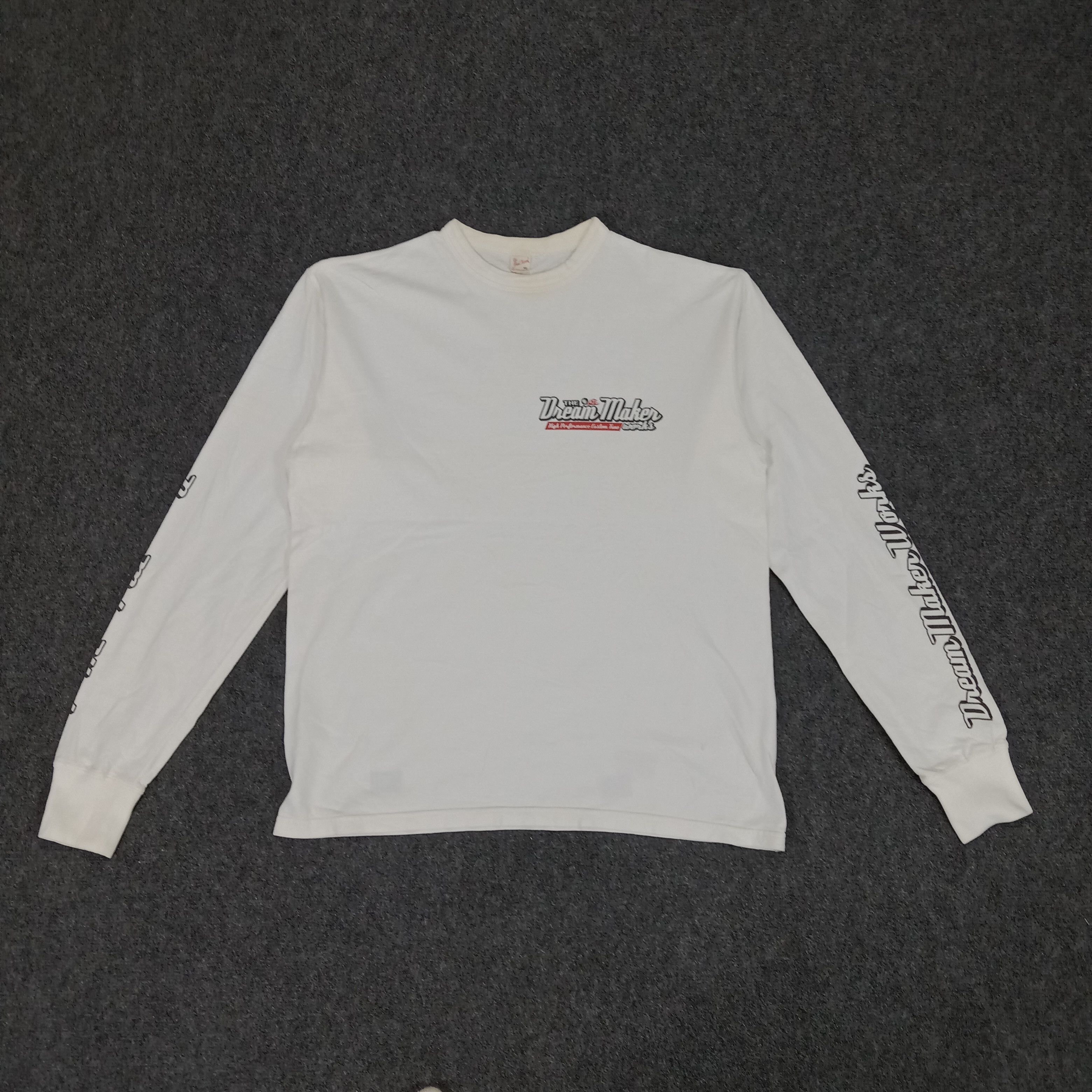 The Flat Head × Vintage The Flat Head Bikers Style Long Sleeve Tshirt Size US L / EU 52-54 / 3 - 4 Thumbnail