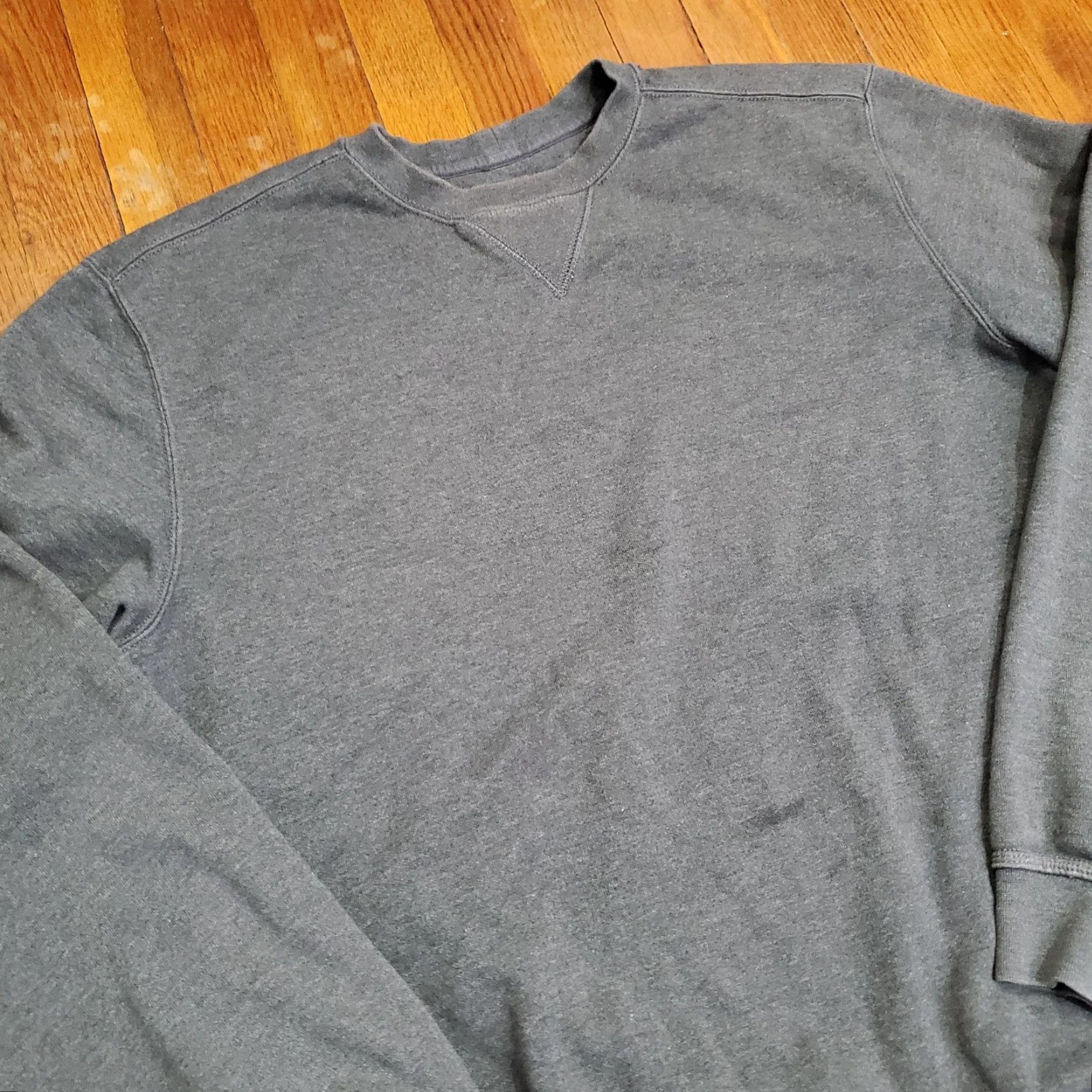 Carhartt VINTAGE Carhartt Sweatshirt Mens LT Gray Fleece Crewneck Pullover Workwear K124 Size US L / EU 52-54 / 3 - 6 Thumbnail
