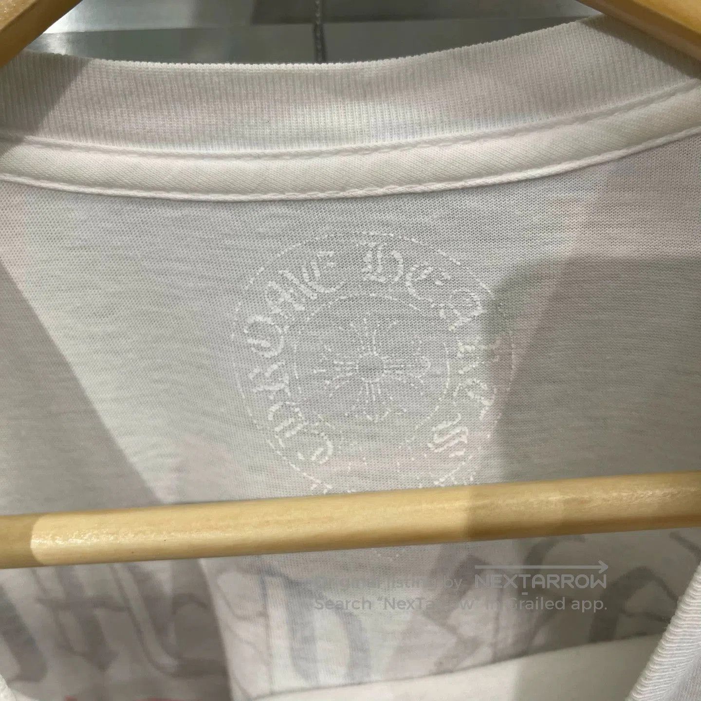 Chrome Hearts White Short-Sleeve Pocket T-Shirt Size S. Size US S / EU 44-46 / 1 - 3 Thumbnail