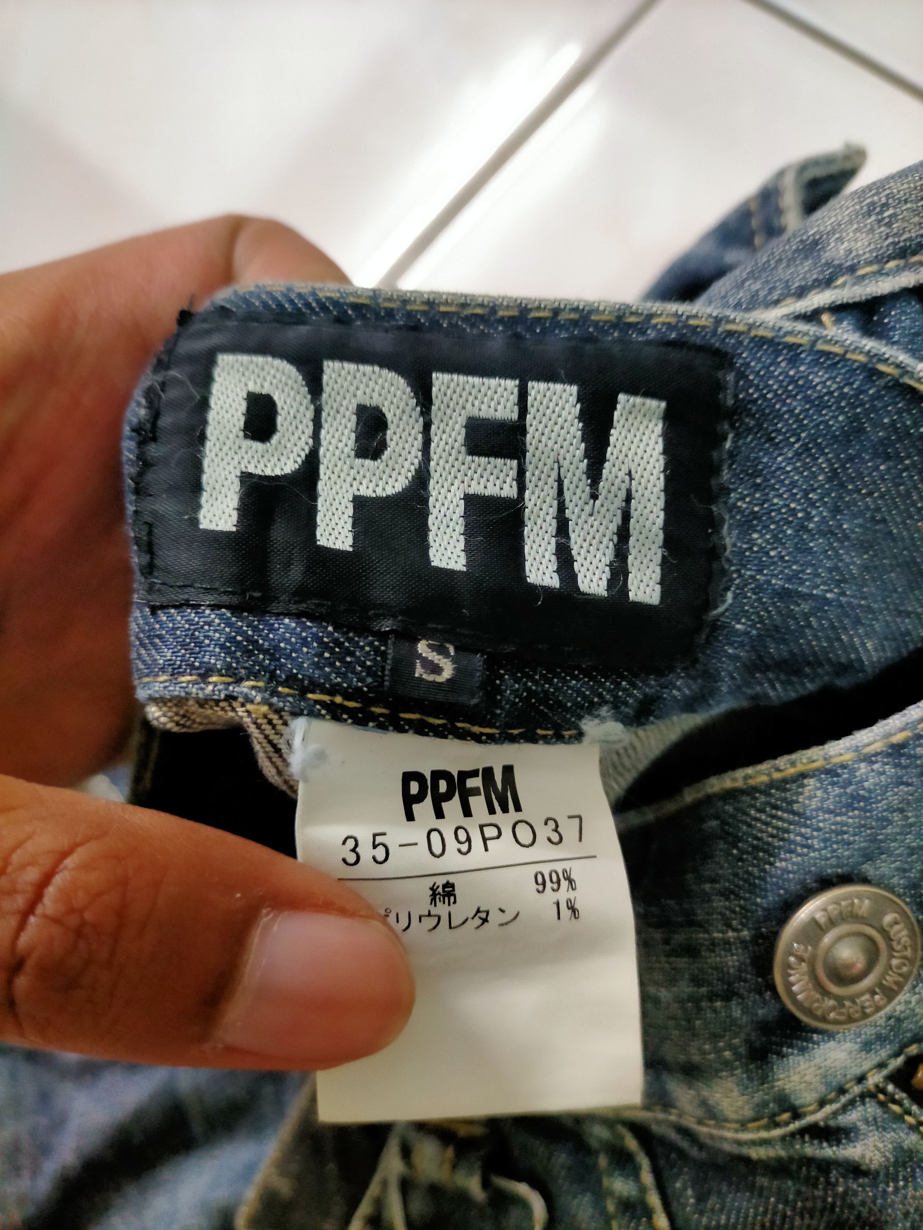 Japanese Brand × PPFM PPFM Mudwash Curved in Legs Denim Jeans Pant Size US 32 / EU 48 - 7 Thumbnail