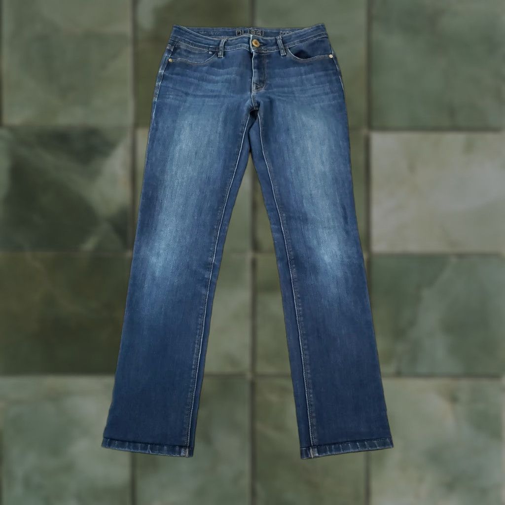 DL1961 Womens Curvy Jeans 27x29 Blue Straight Leg Casual Comfort Size 27" / US 4 / IT 40 - 1 Thumbnail
