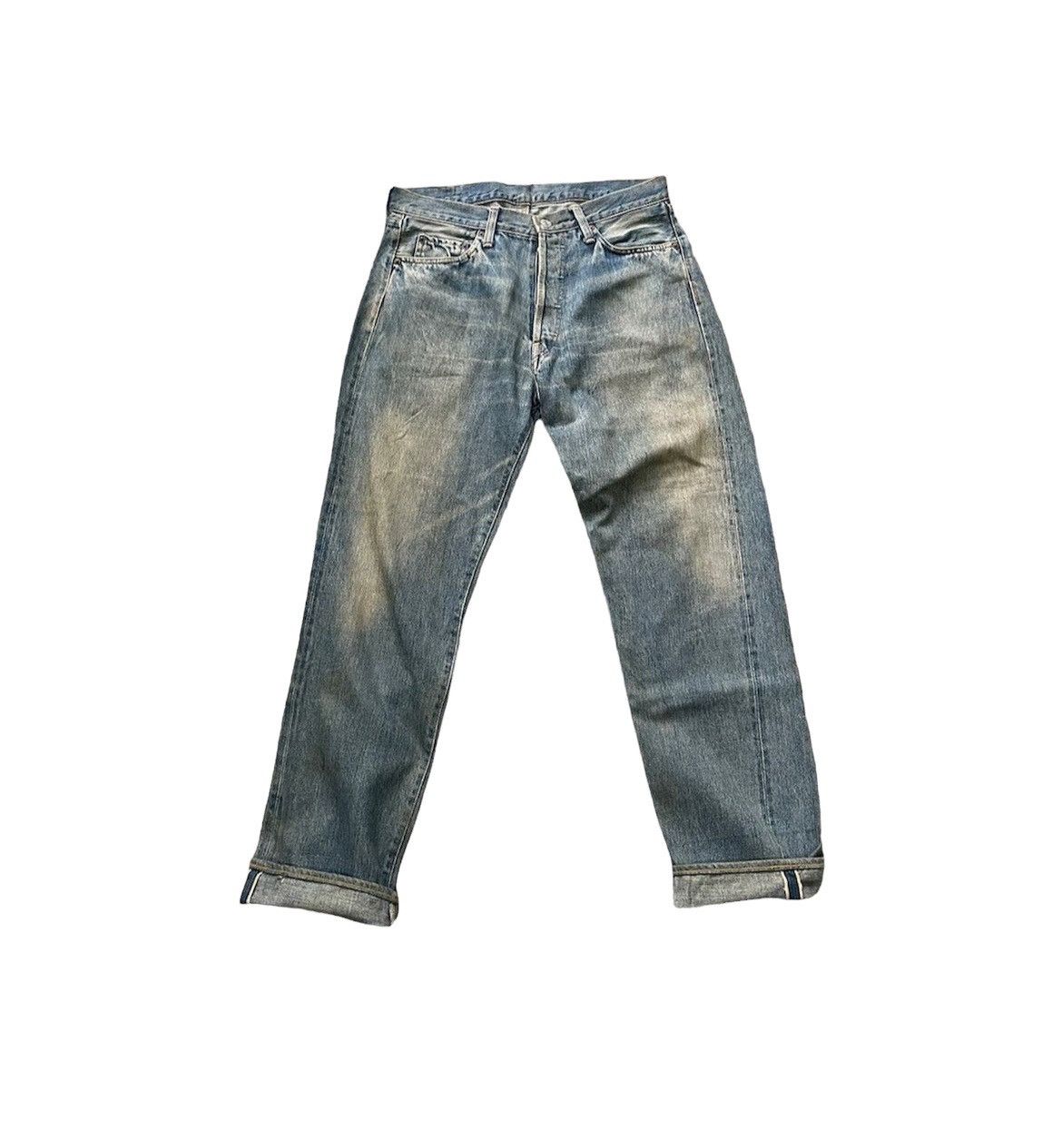 Denime Vintage Faded Wash Selvedge Denim