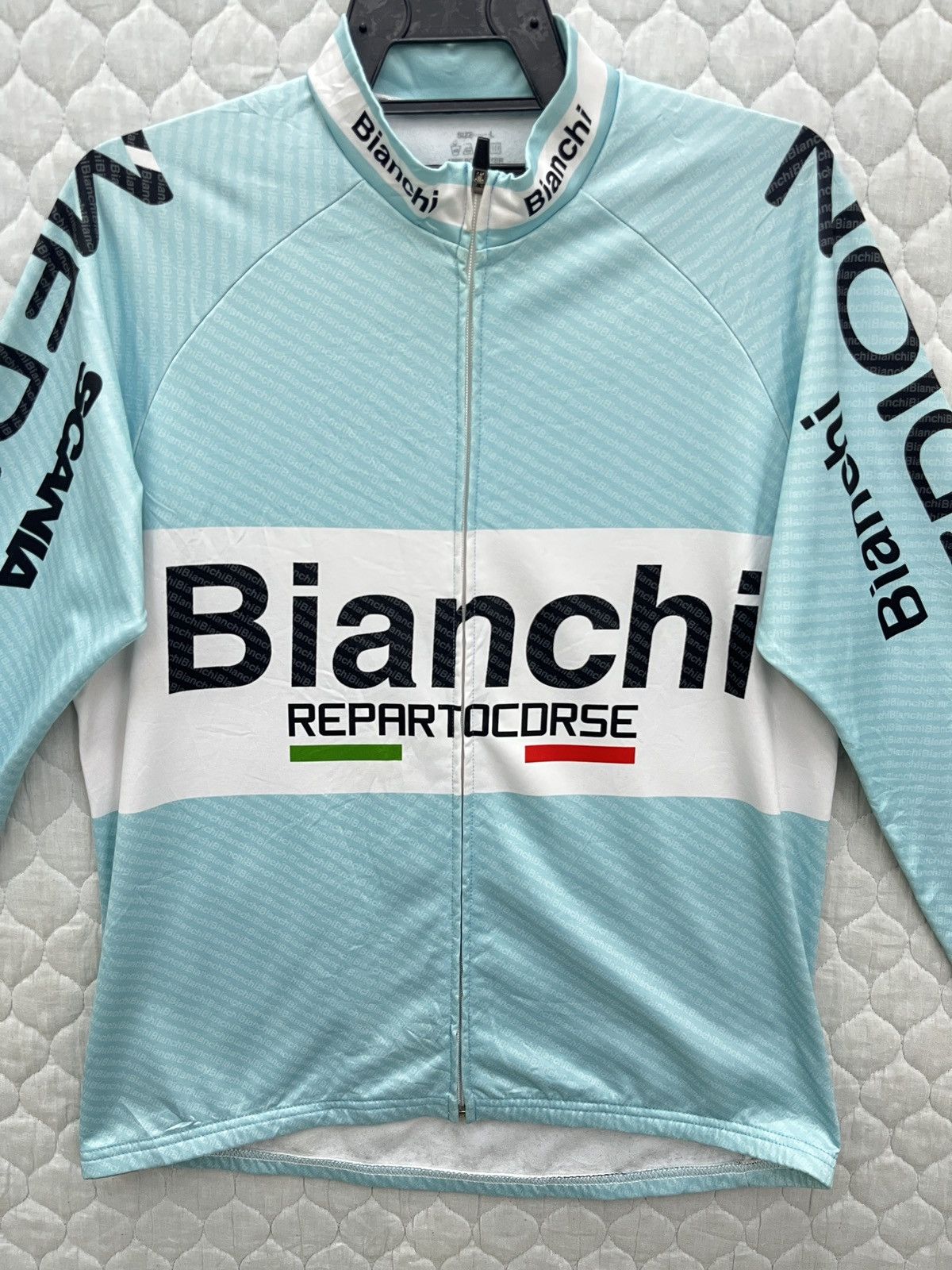 Bicycle ❤️‍🔥❤️‍🔥❤️‍🔥BIANCHI BICYCLES ZIPPER SHIRTS Size US L / EU 52-54 / 3 - 6 Thumbnail