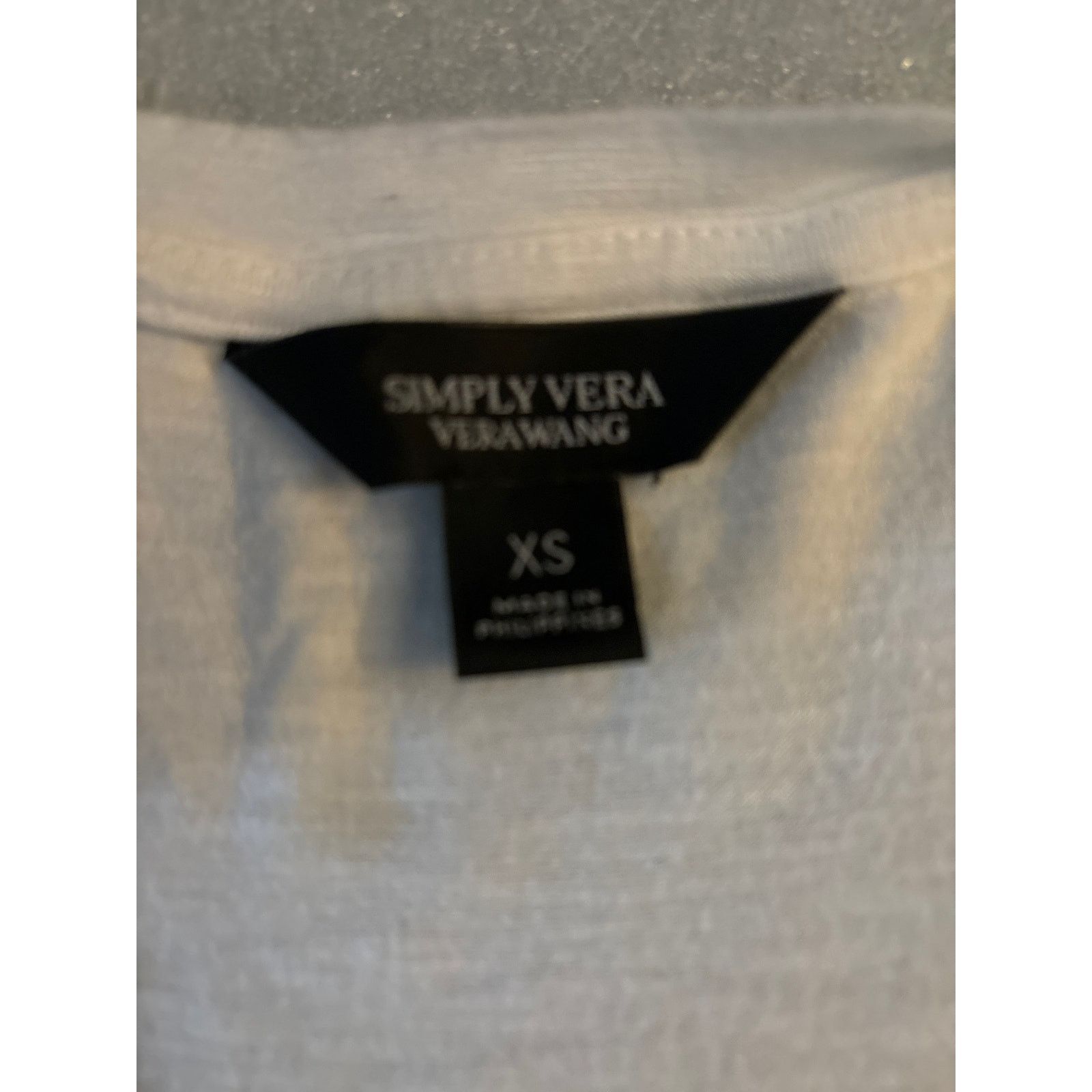 Vera Wang Simply Vera Wang White Tiered Tank Top XS Summer Size XS / US 0-2 / IT 36-38 - 8 Thumbnail