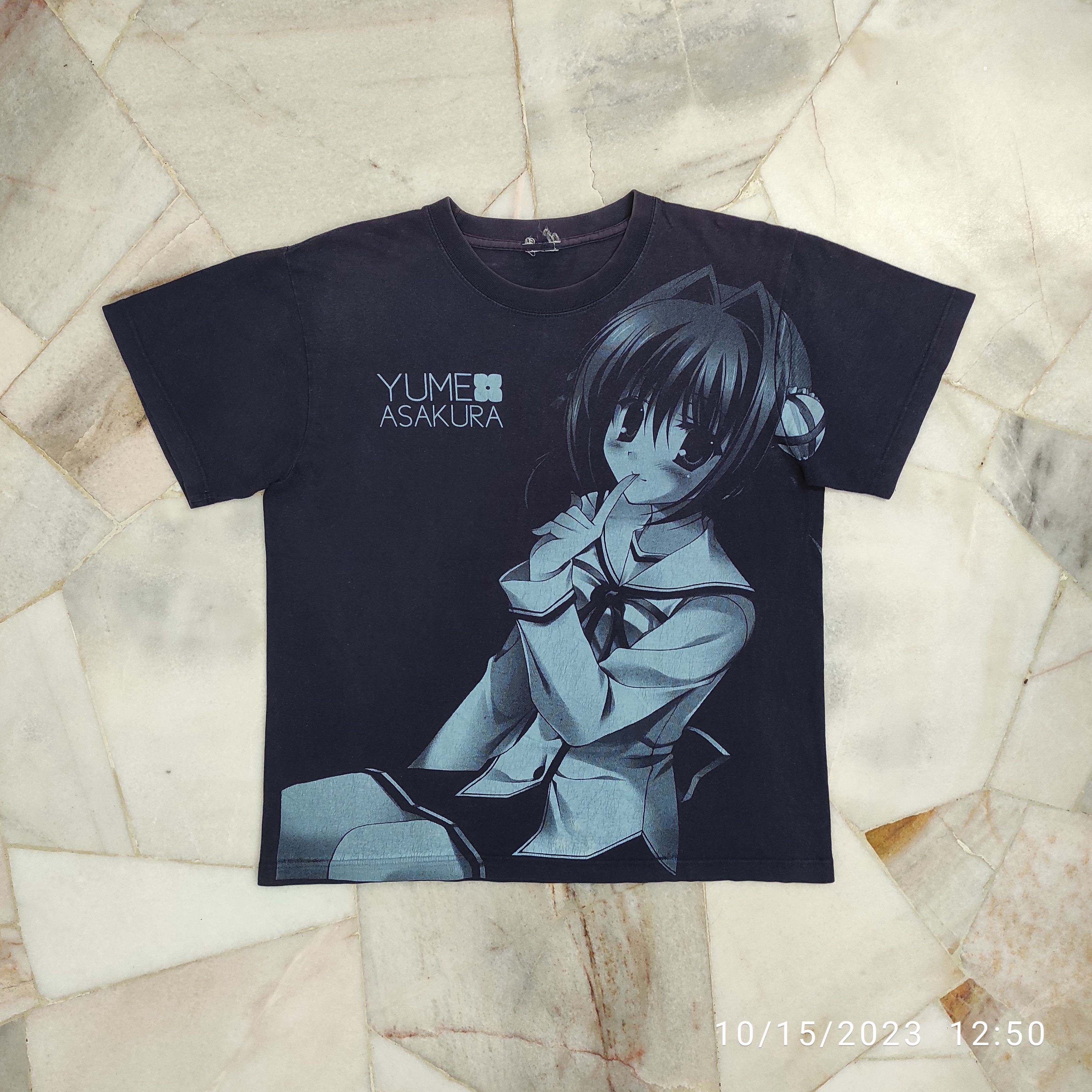 Anime Vintage DA CAPO Anime Yume Asakura T-Shirt Rookie Nurse Size US M / EU 48-50 / 2 - 6 Thumbnail