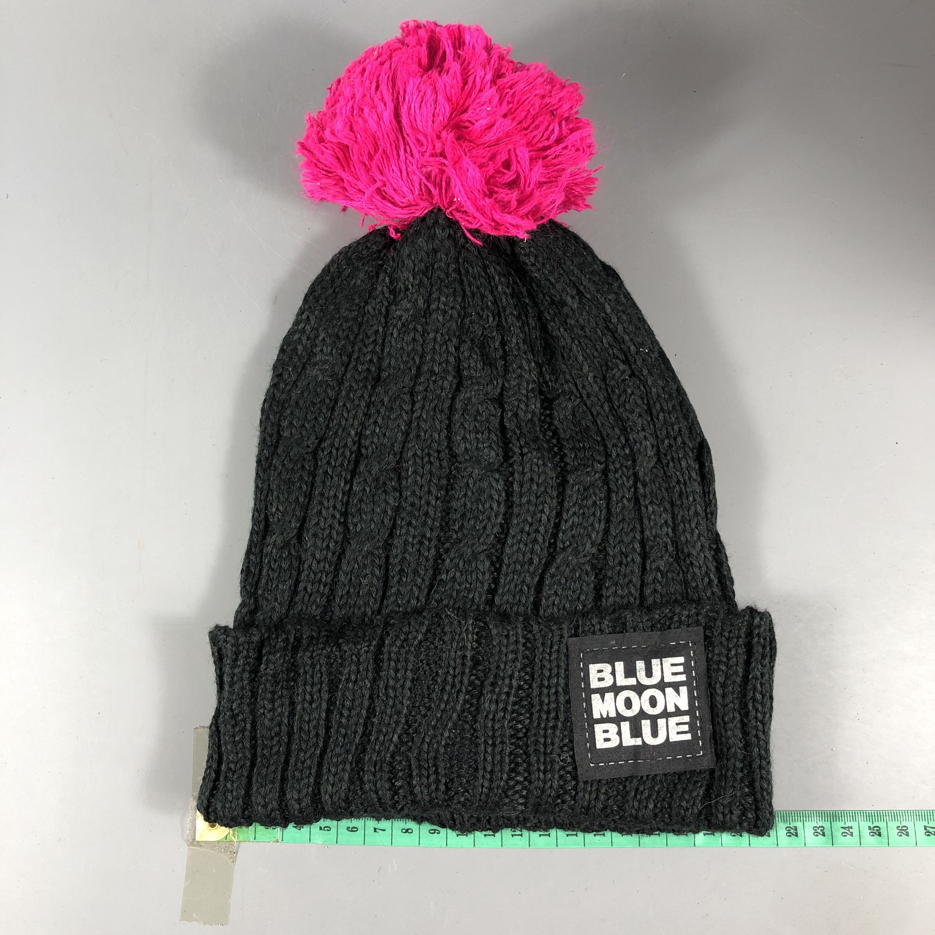 Japanese Brand Japanese Blue Moon Blue Crochet Beanie Size ONE SIZE - 3 Thumbnail