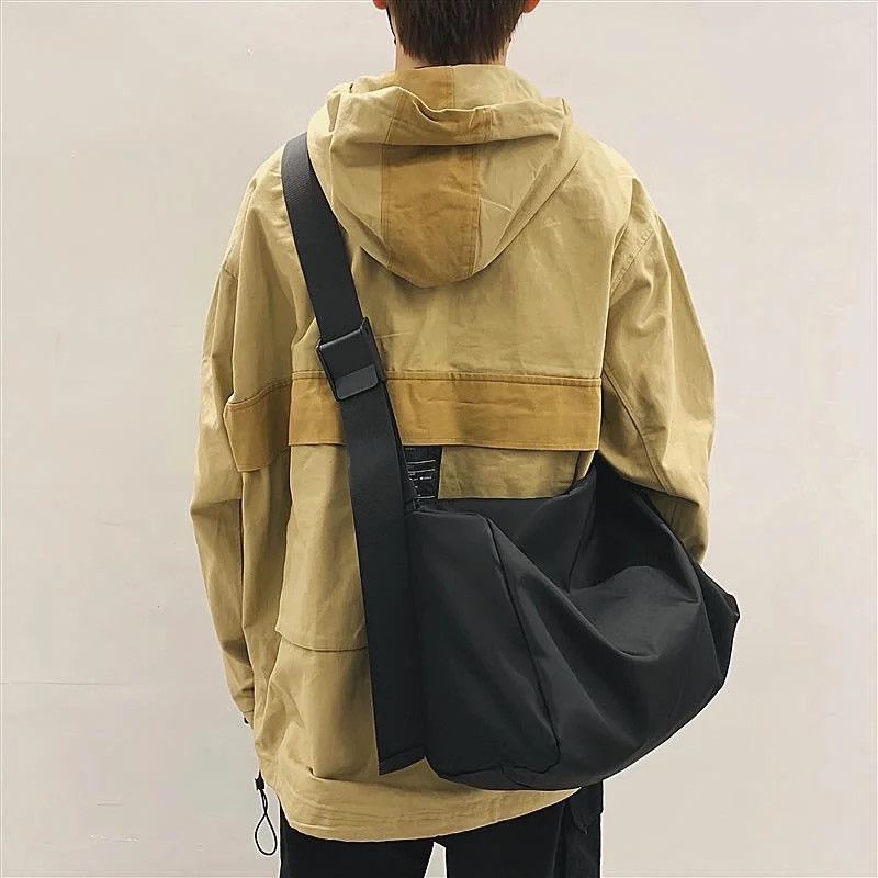 Japanese Brand Hip Hop Harajuku Shoulder Bag Size ONE SIZE - 1 Thumbnail