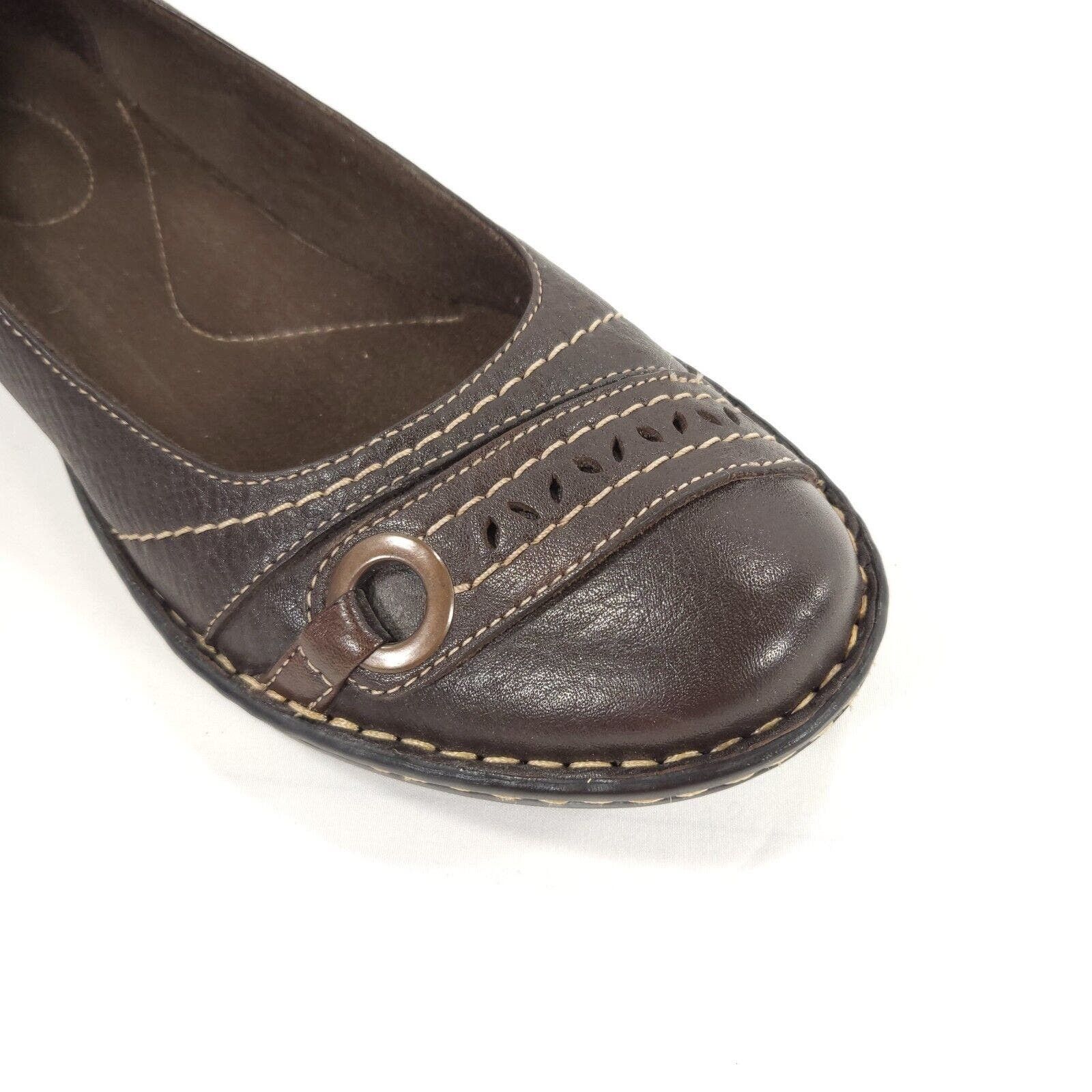 Clarks Clarks Bendables Ballet Flat Womens Size 9 62827 Brown Black Size US 9 / IT 39 - 8 Thumbnail