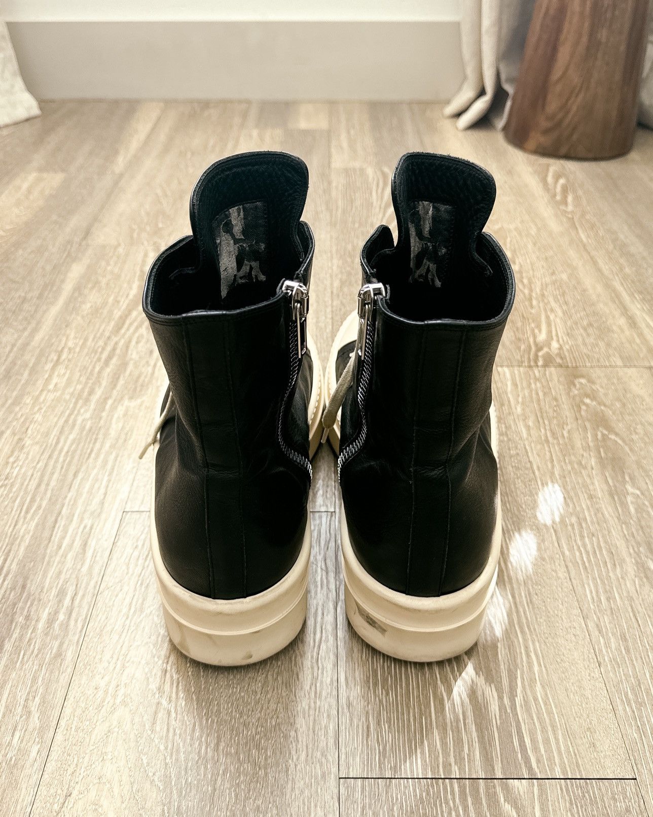 Rick Owens Rick Owens Black Temple Mega Bumper Sneaker Size EU 44 US 11 Size US 11 / EU 44 - 5 Thumbnail
