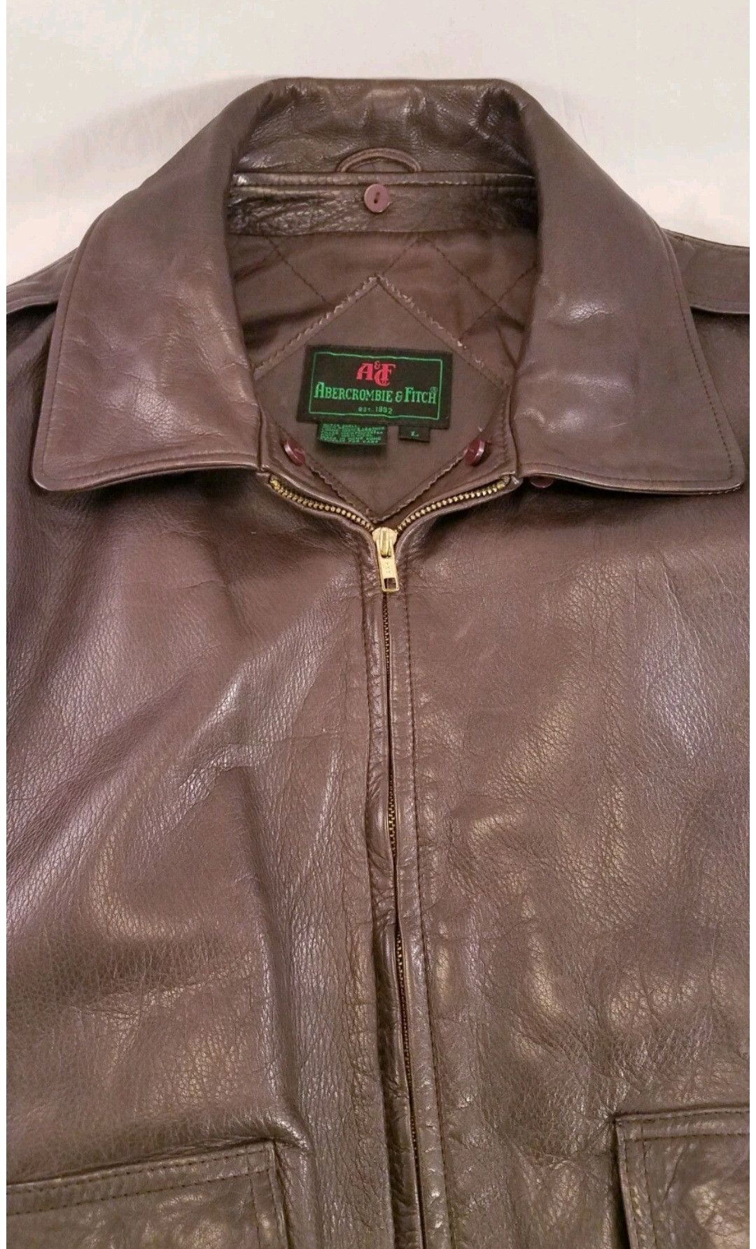 Abercrombie & Fitch Vintage bomber pilot Size US L / EU 52-54 / 3 - 5 Thumbnail