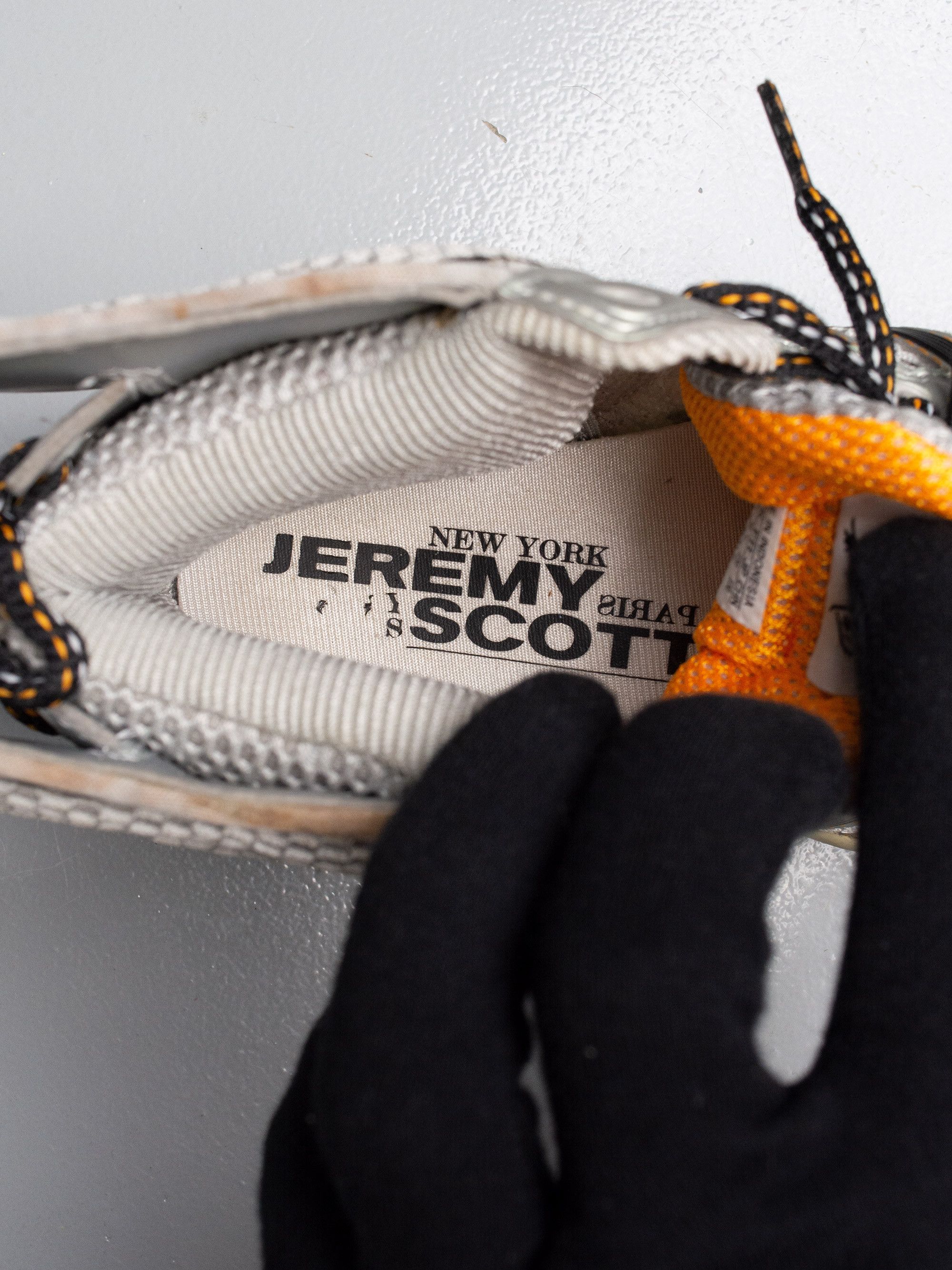 Adidas × Jeremy Scott adidas X Jeremy Scott AW12 JS Wings "Mesh" Metallic Silver Size US 5 / EU 37 - 16 Thumbnail