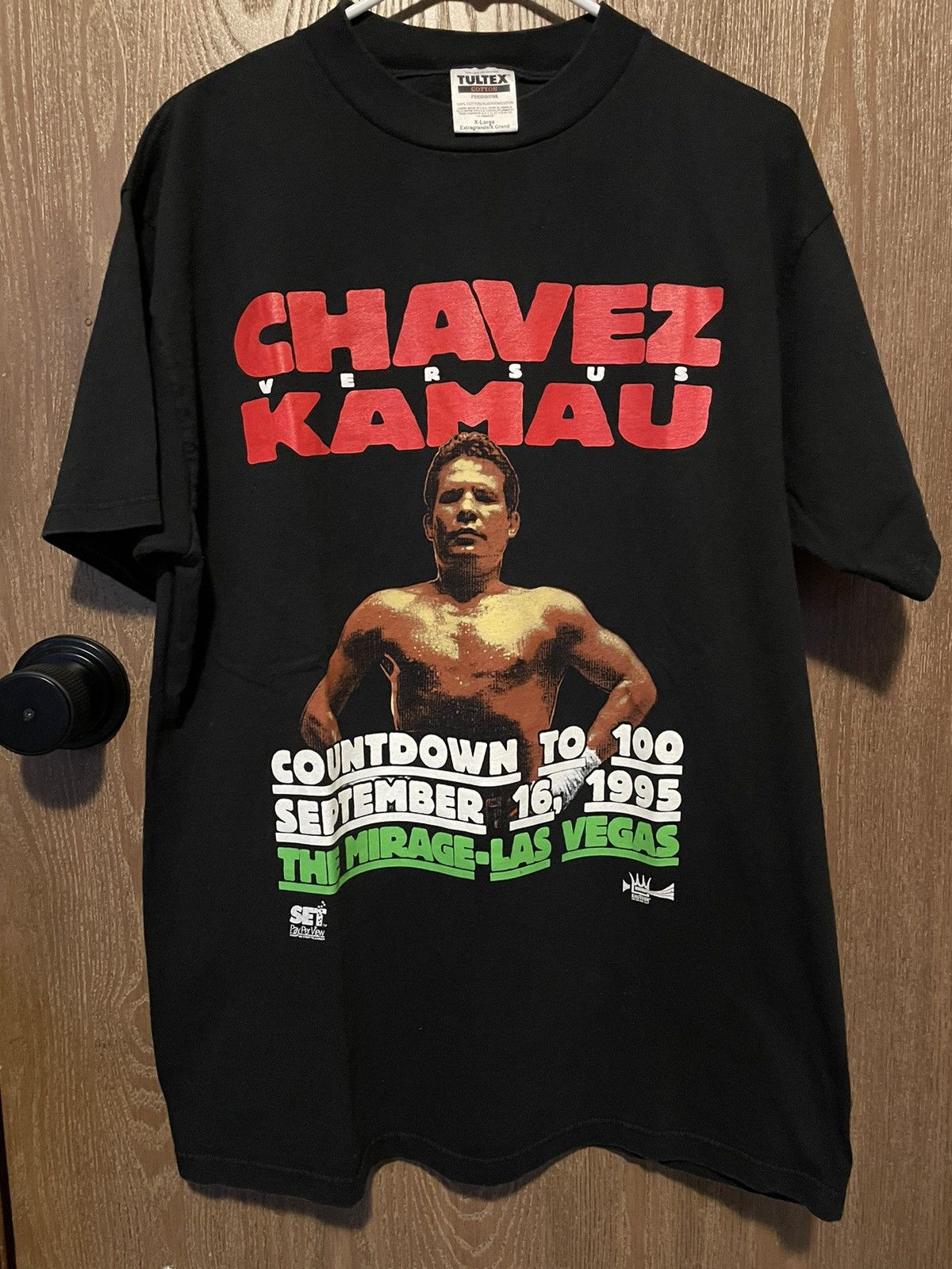 Vintage Ceasar Chavez VS Kamau shirt XL Size US XL / EU 56 / 4 - 1 Thumbnail