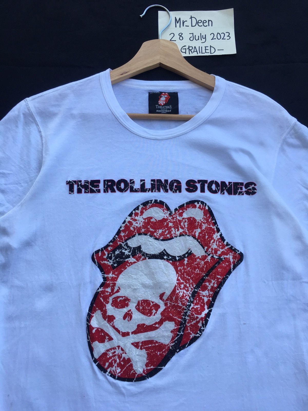 Mastermind Japan Rarest Mastermind Japan x Rolling Stones Tshirt ...