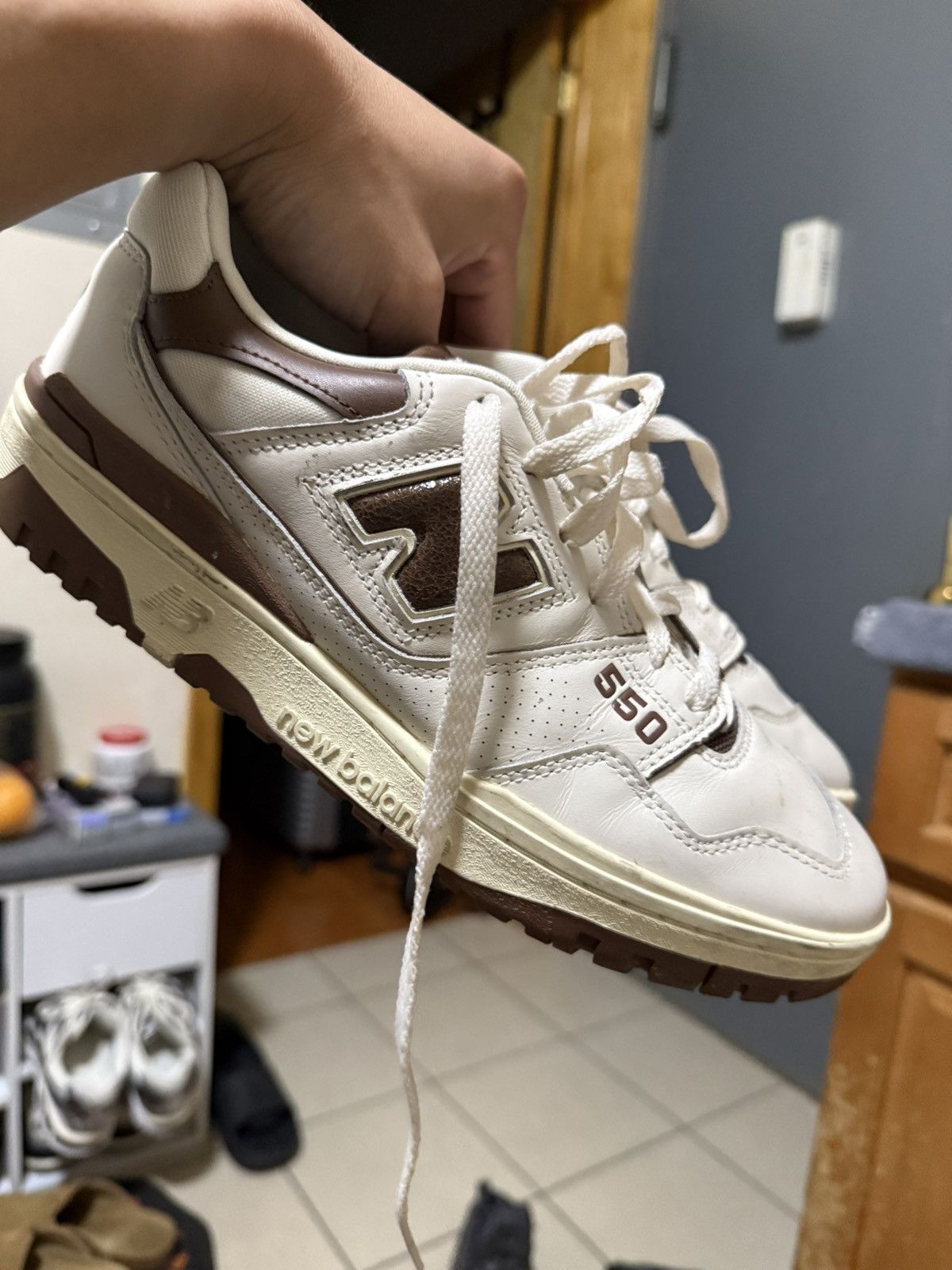 Aime Leon Dore × New Balance Aime Leon Dore x New Balance 550 - Brown Size US 9.5 / EU 42-43 - 1 Thumbnail